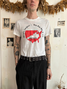 1980s Paper Thin Fancy Farm BBQ Tee (M)