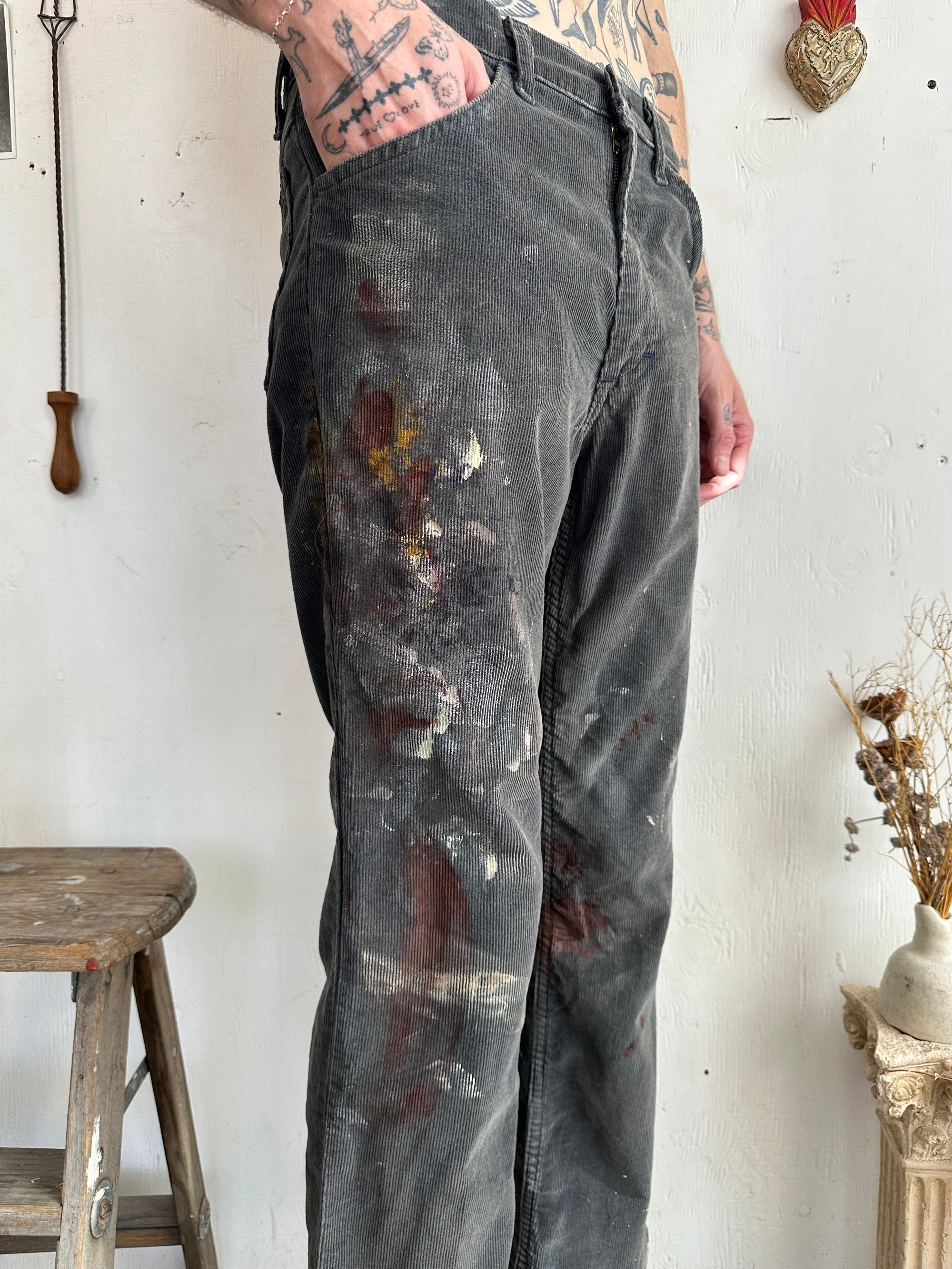 1970s Sears and Roebucks Bootcut Painter Cords