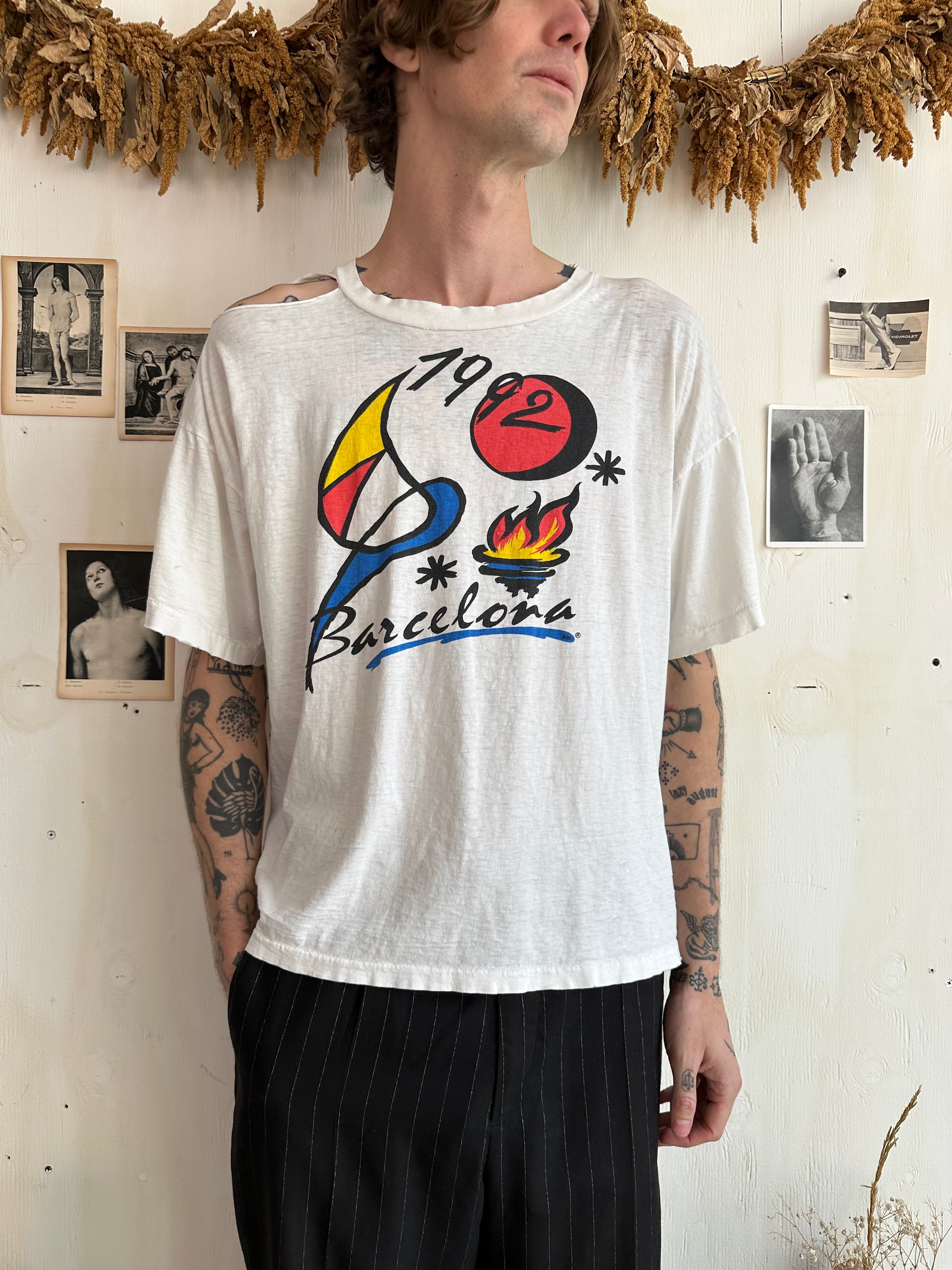 1992 Paper Thin Barcelona Tee (M)