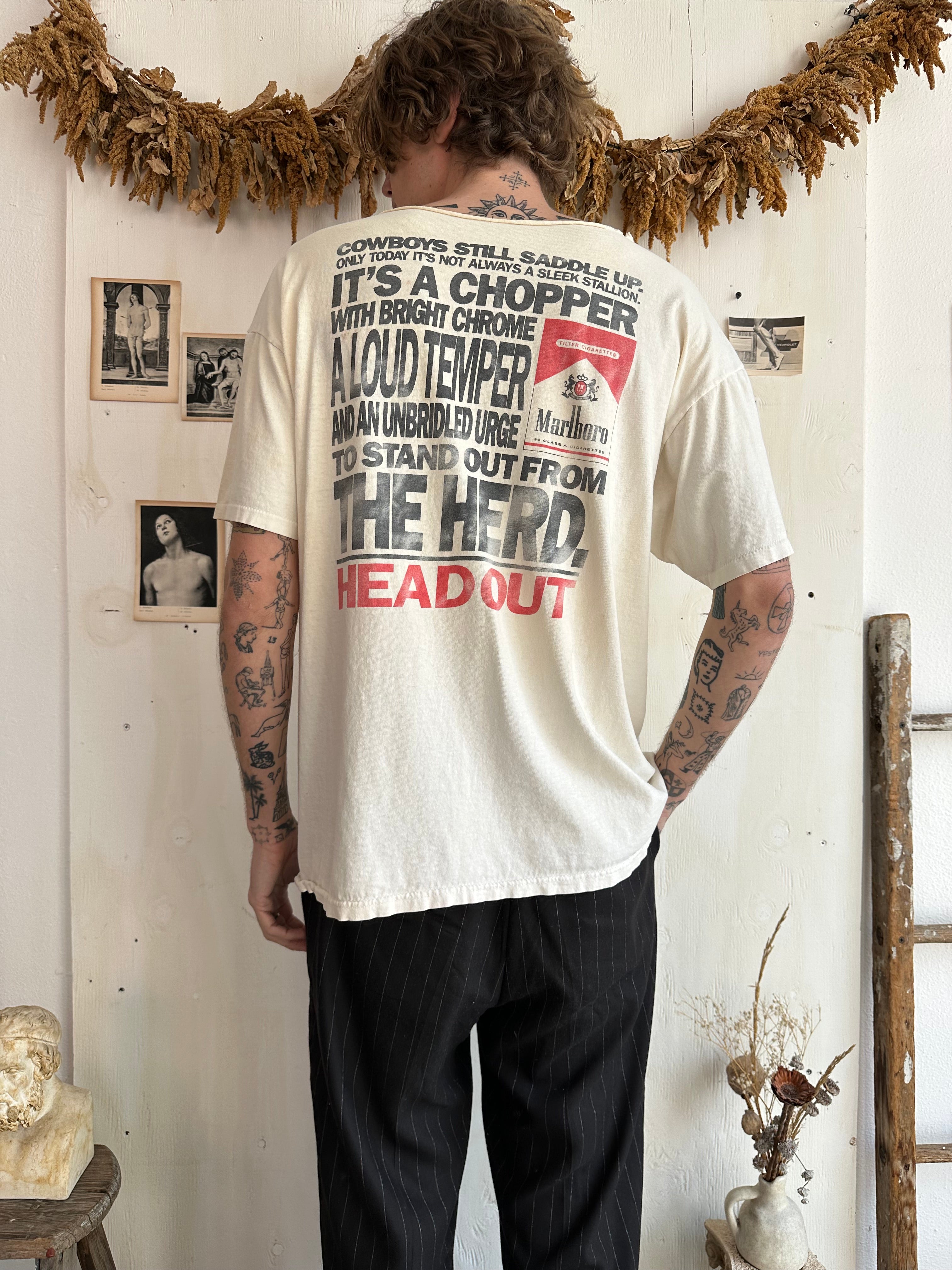 1990s Thrashed Marlboro Pocket Tee (XL)