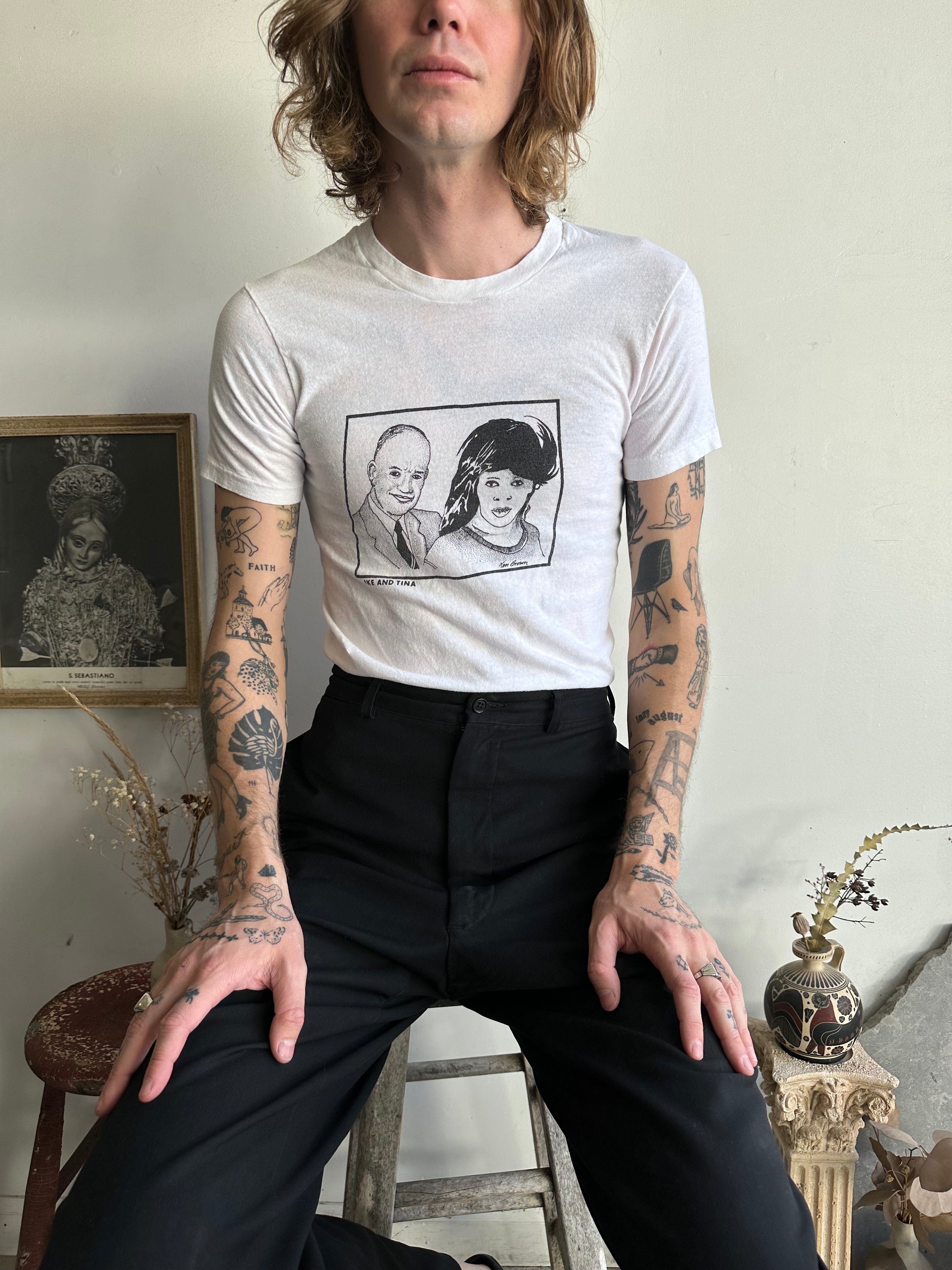 1980s Ike and Tina T-Shirt (S/M)
