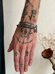 Vintage Ten Commandments Bracelet (6.5")