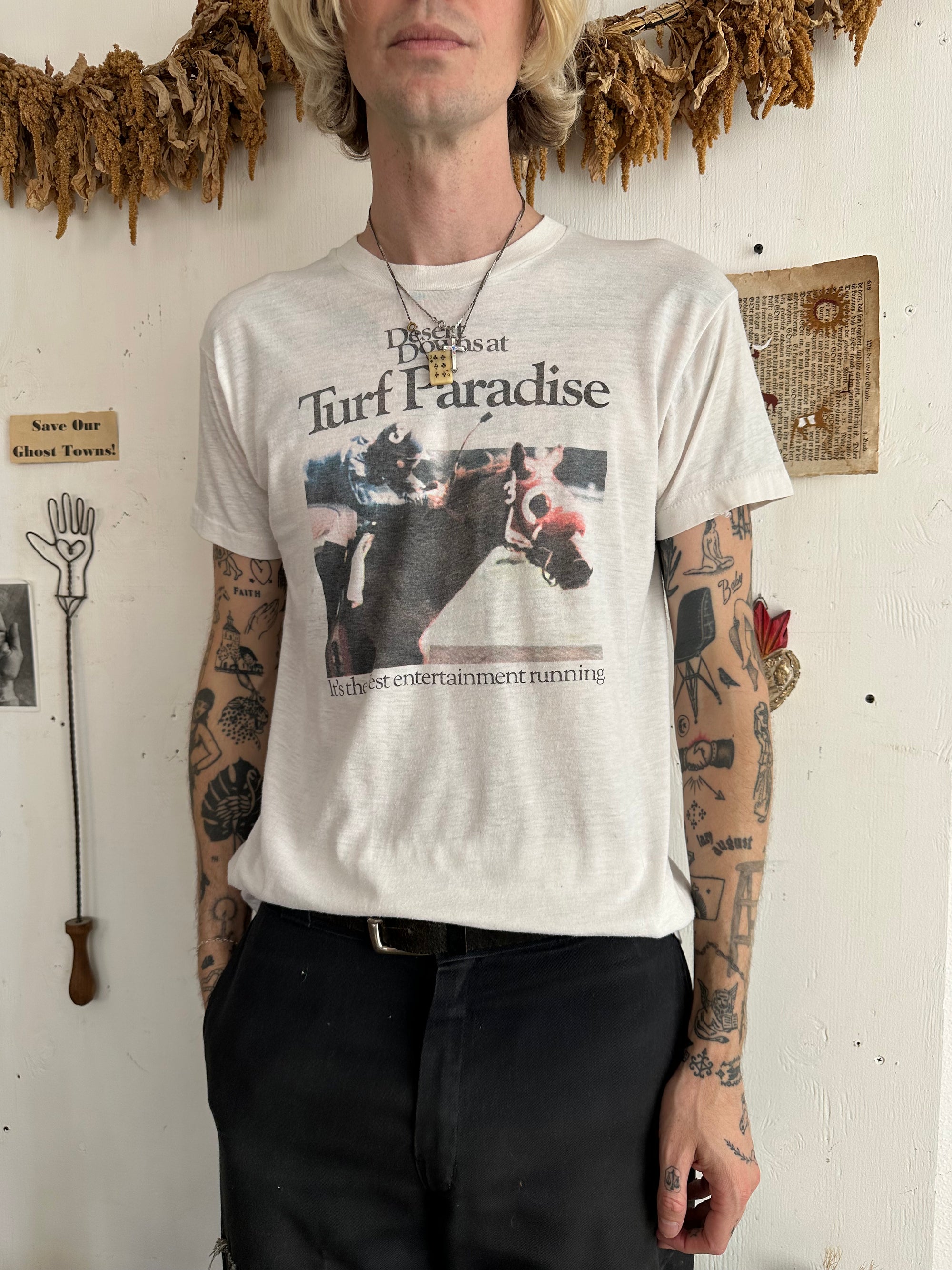 1980s Turf Paradise Tee