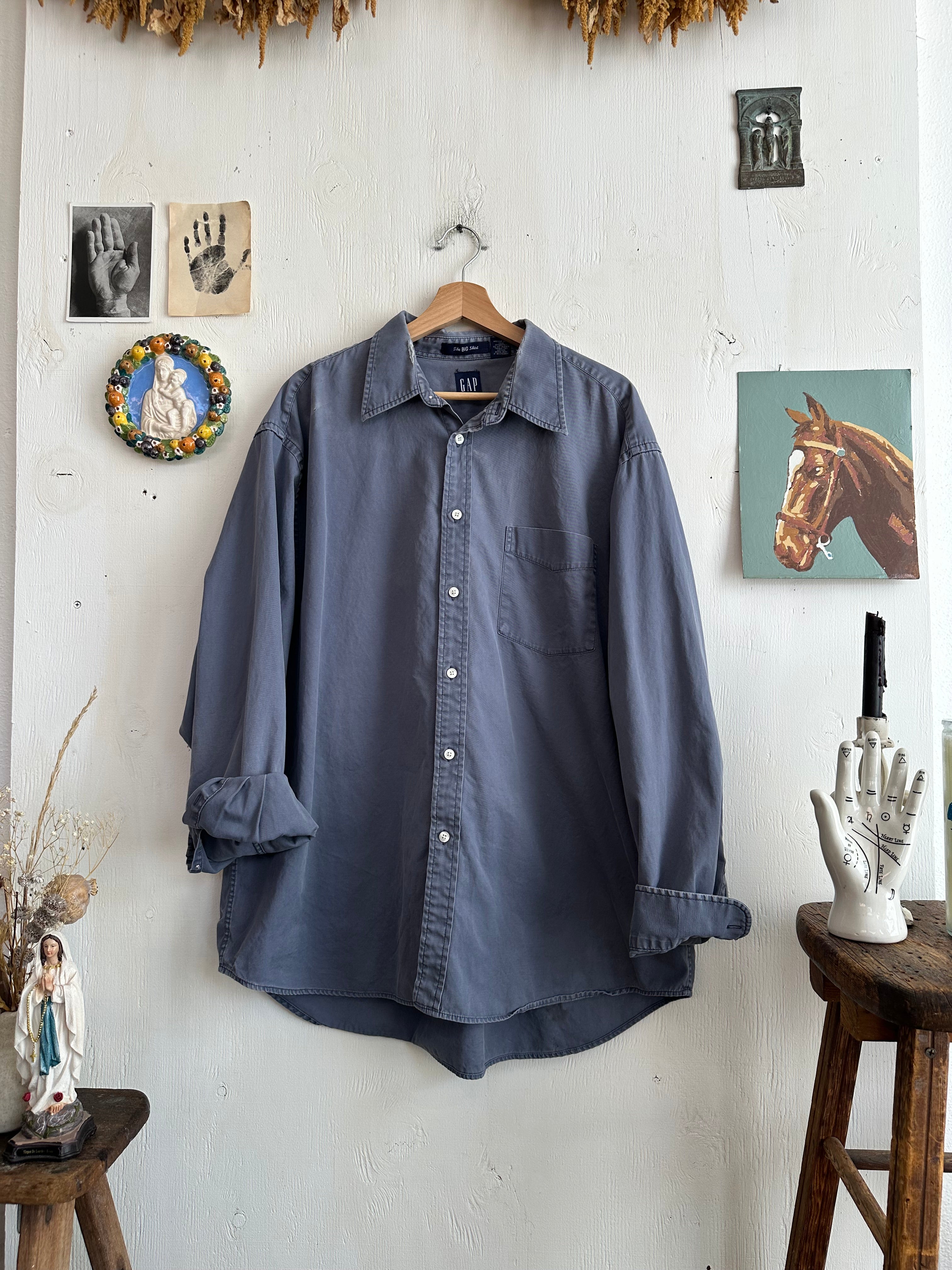 1990s Oversized GAP “The Big Shirt” Button Up (Boxy XL)