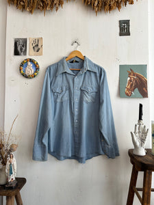 1970s Well Worn Western Shirt (Boxy XL)