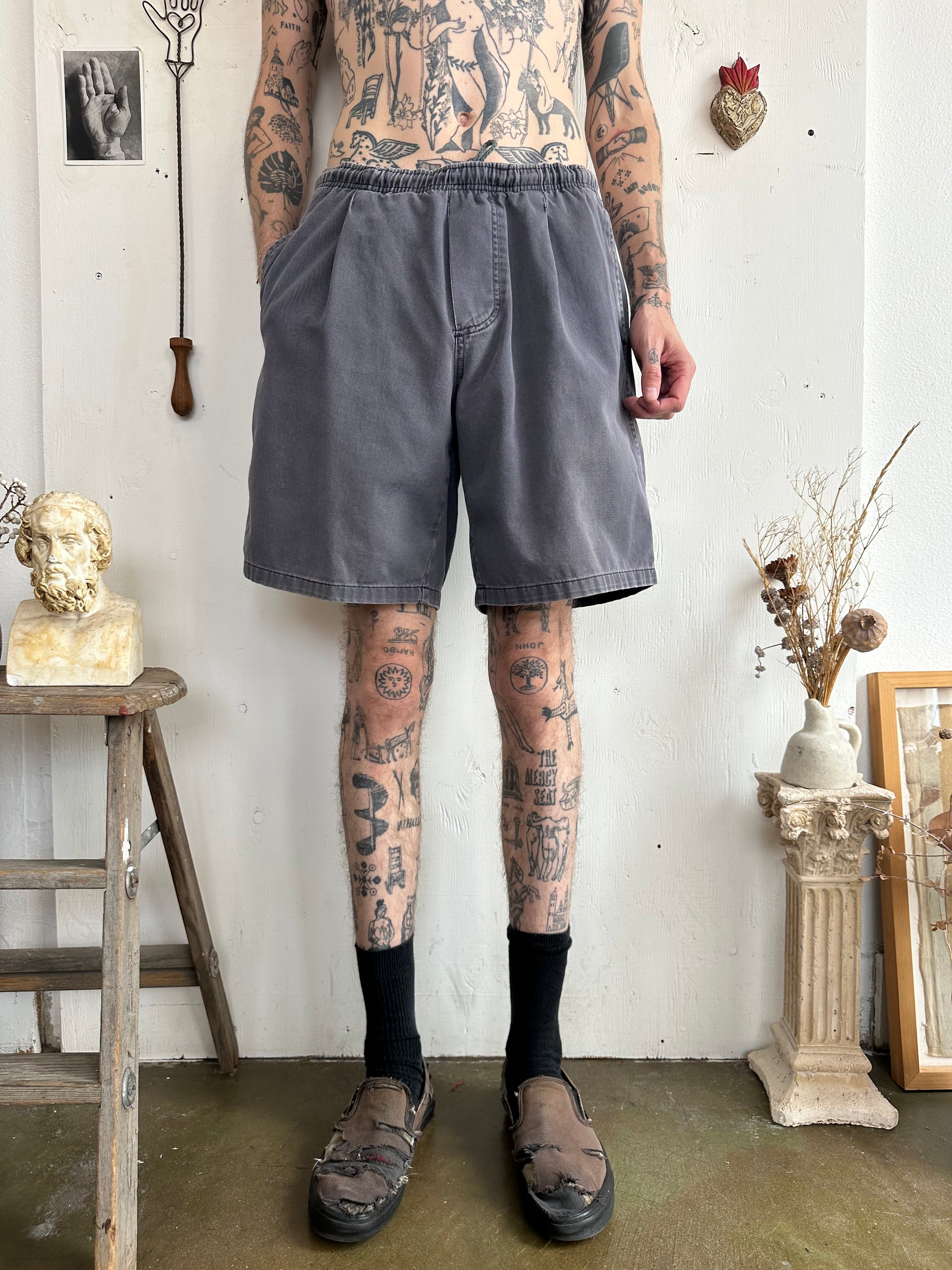 1990s Billabong Cotton Twill Pleated Short