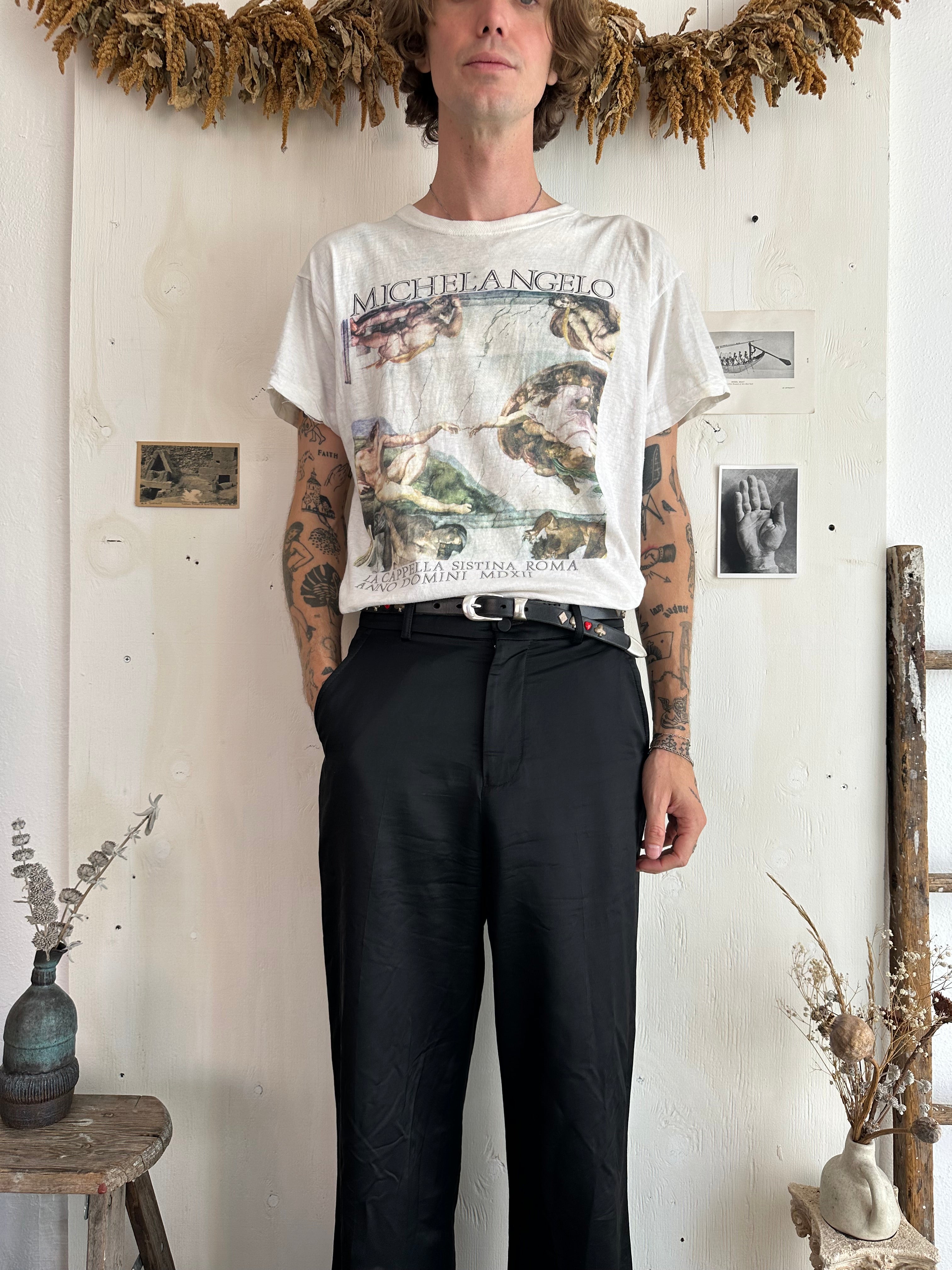 1980s Well-Worn Michelangelo Tee (M/L)