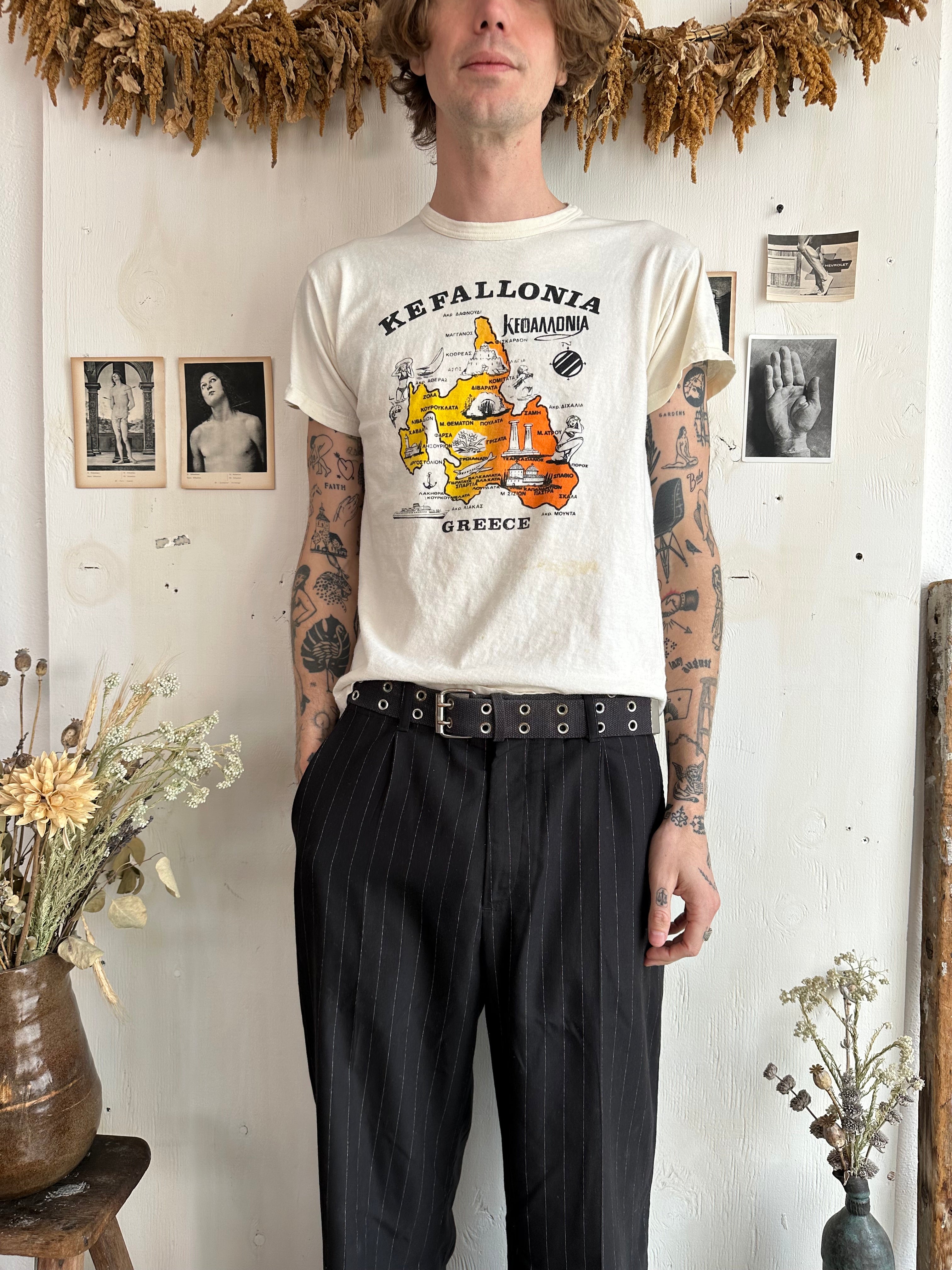 1980s Greece Tourism Tee (Boxy M)