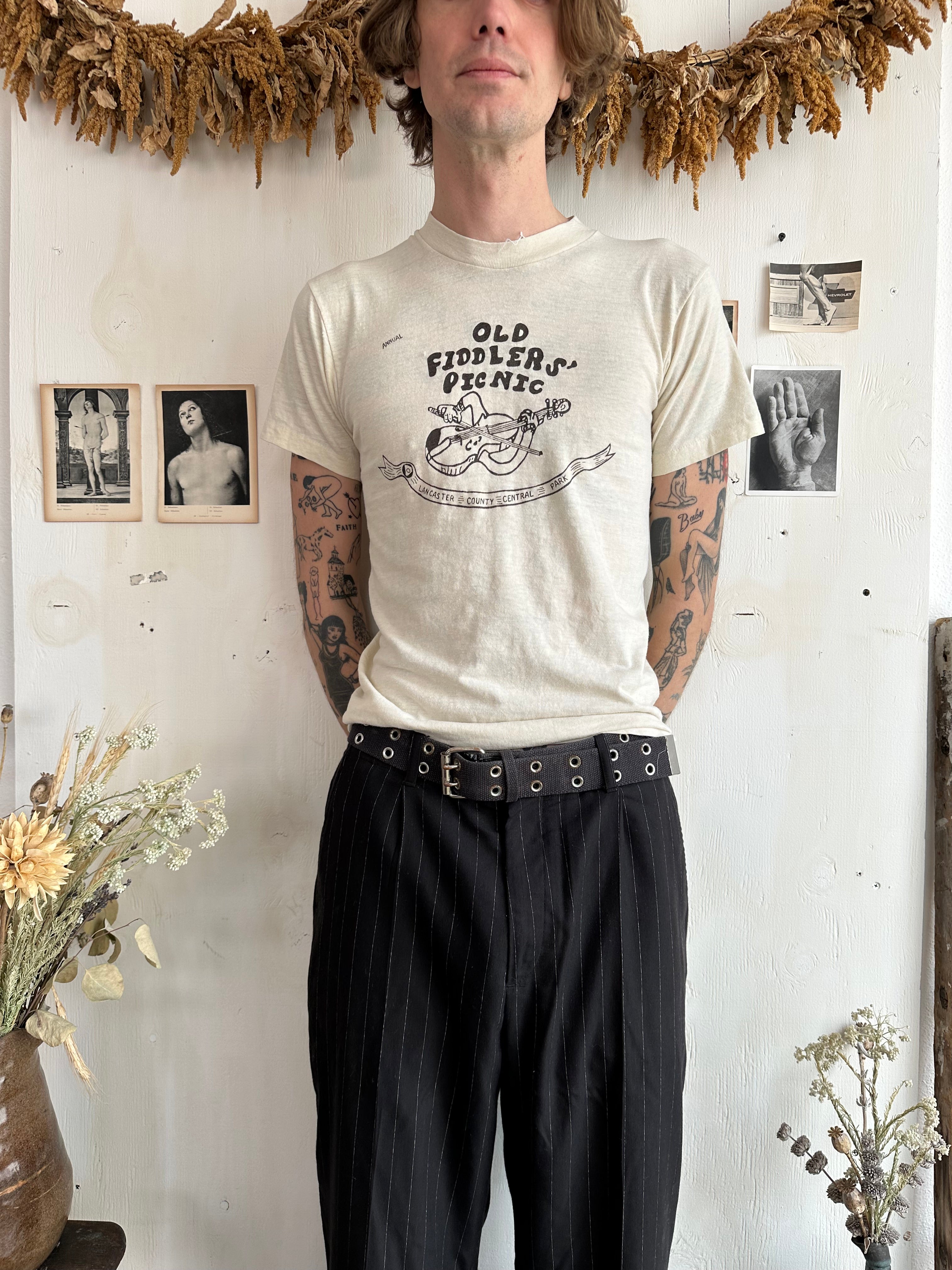 1980s Fiddler’s Picnic Tee (S/M)