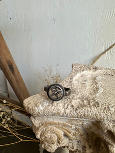 Sterling Pentagram Ring