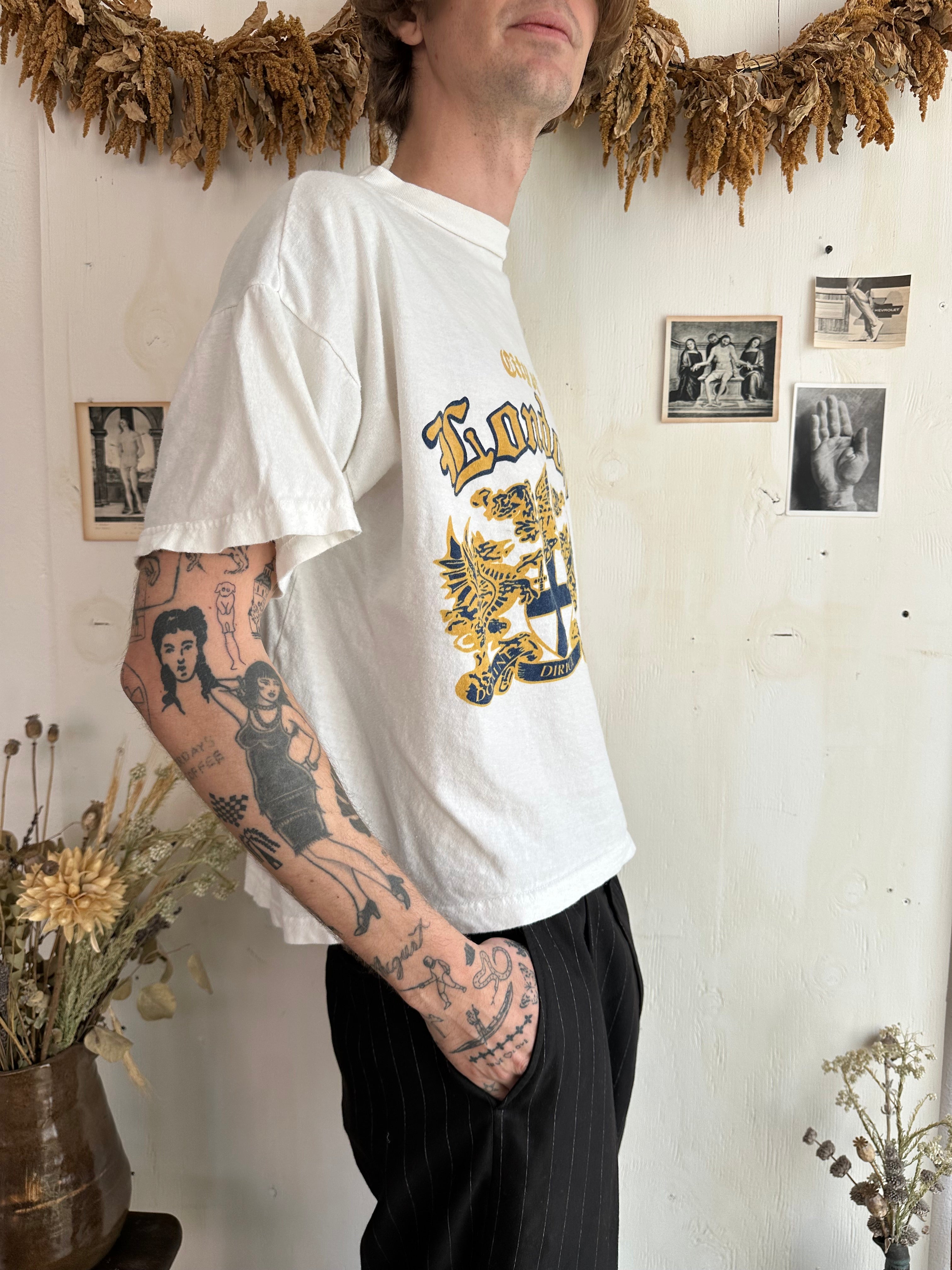 1980s City Of London T-Shirt (Boxy L/Cropped XL)