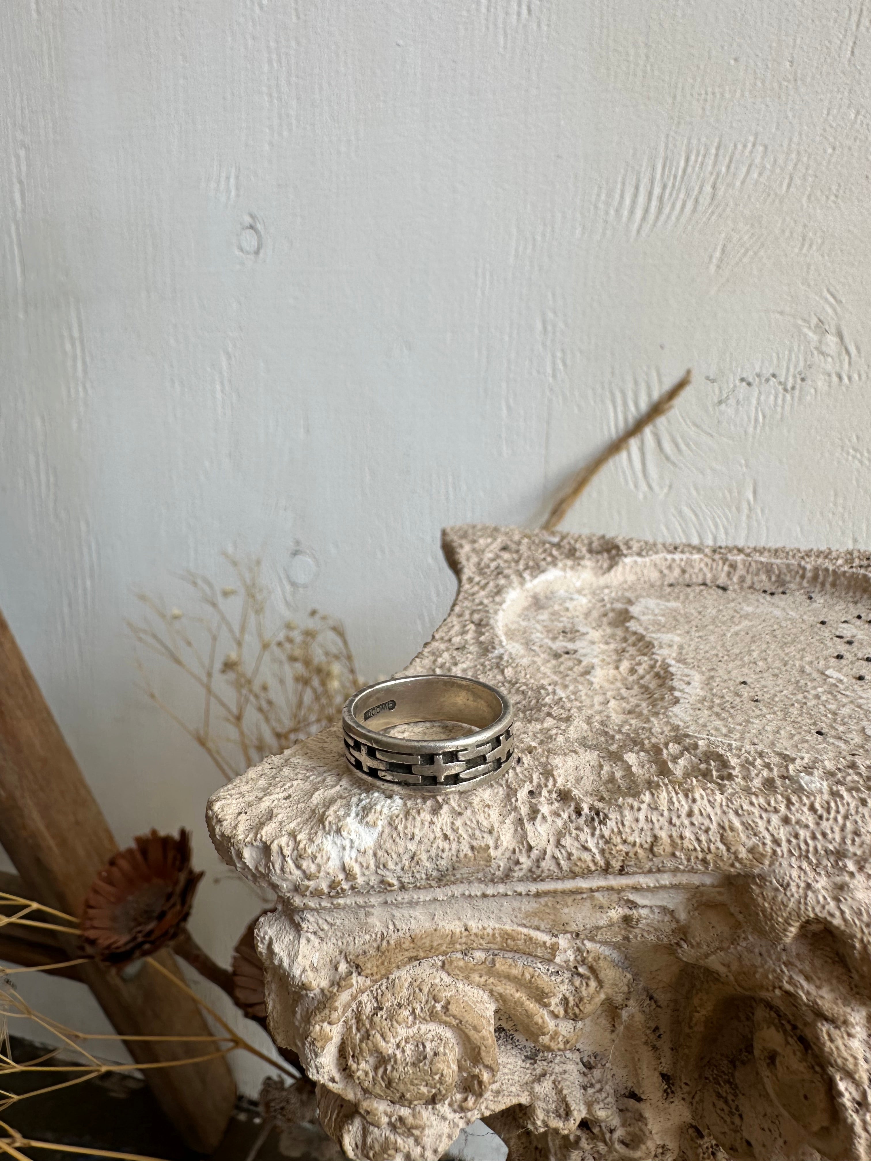 Vintage Sterling Banded Ring