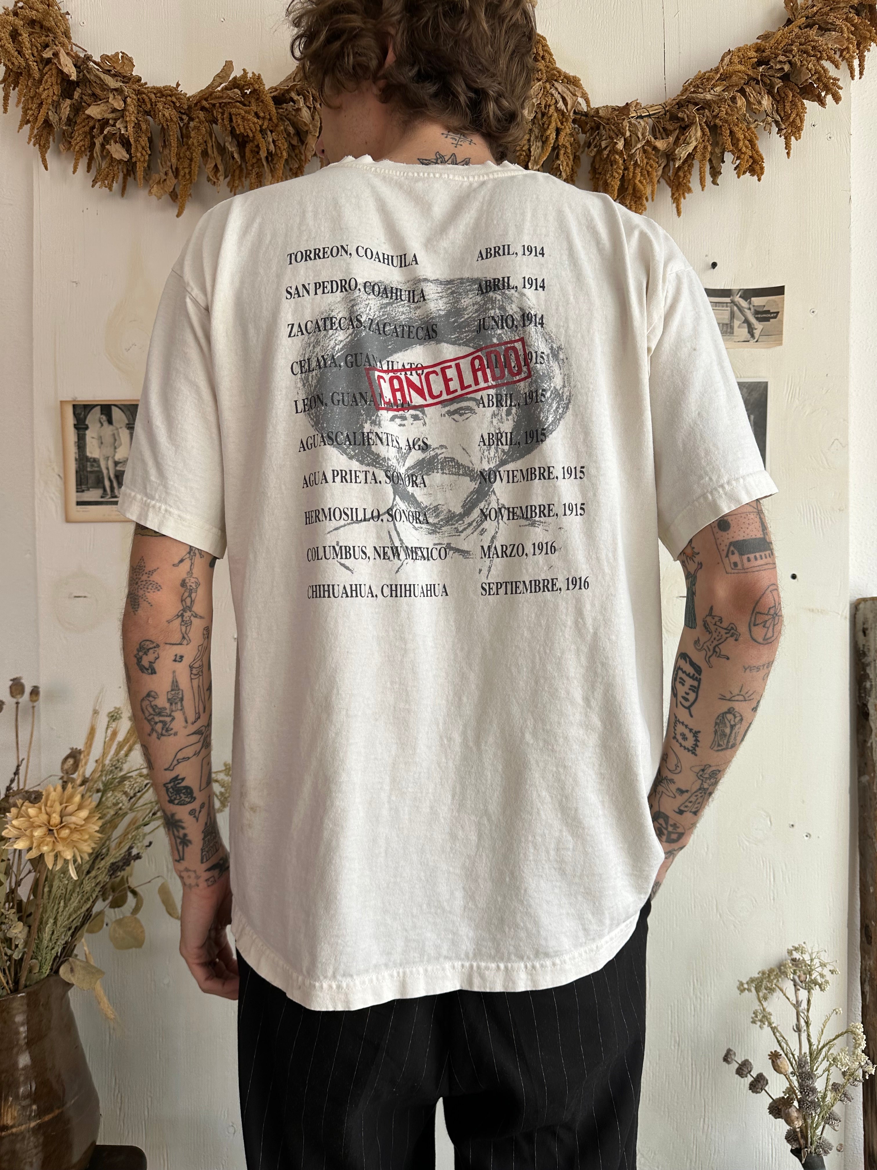 1990s Pancho Villa Mexican Revolution Tee (Boxy XL)