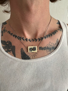 Jack of Spades Pendant Necklace