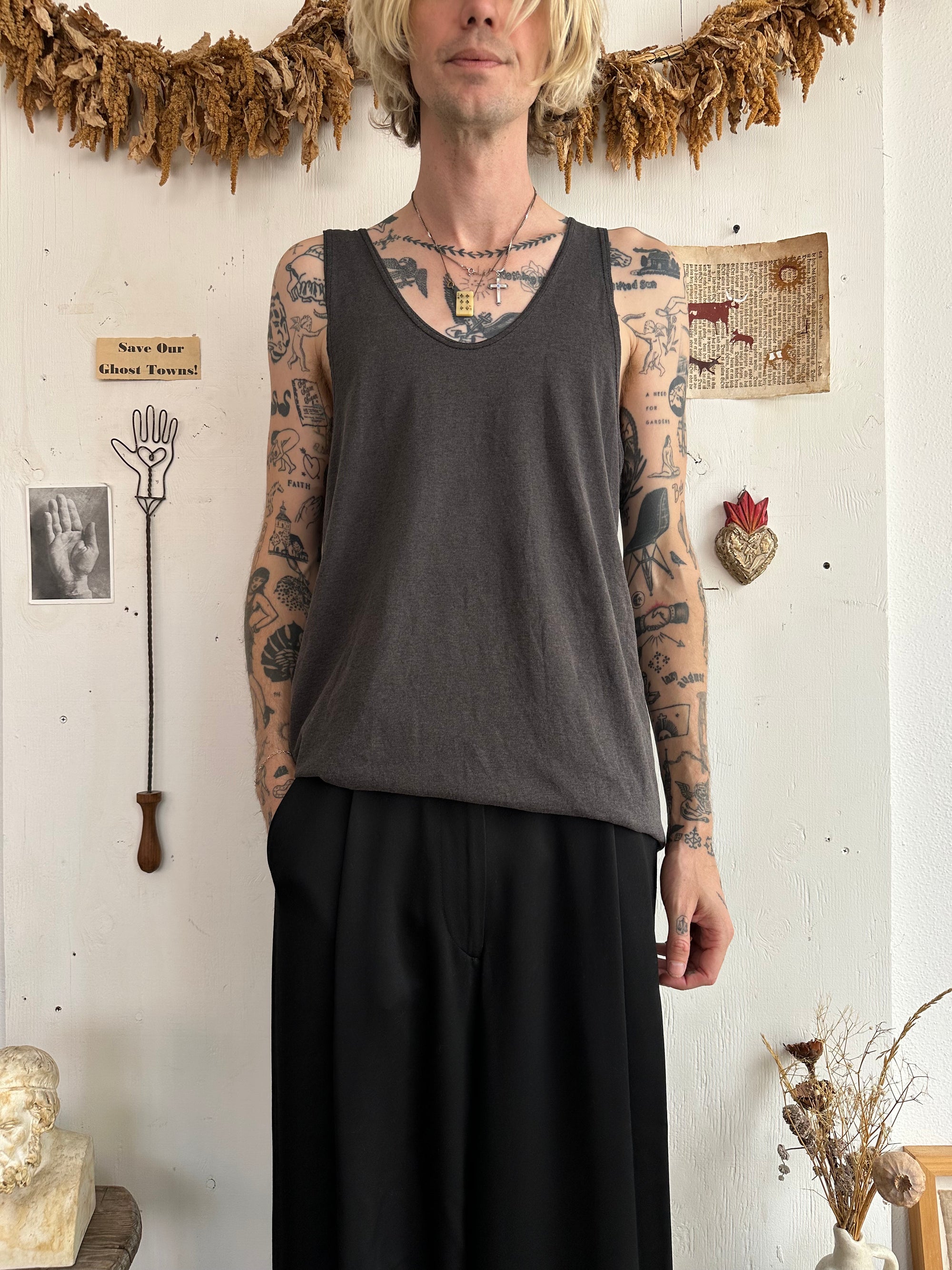Perfectly Worn 1990s Black Tank