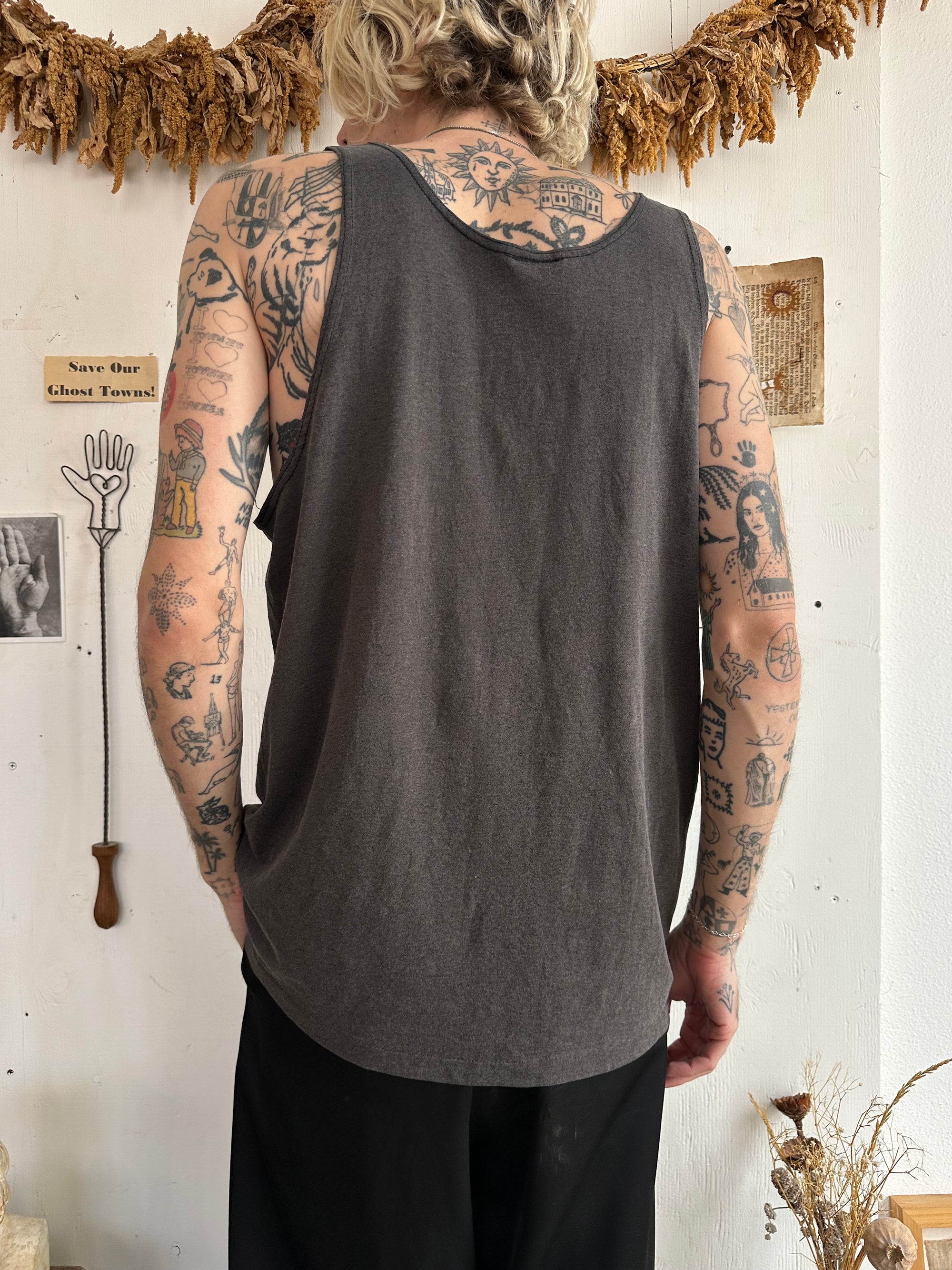 Perfectly Worn 1990s Black Tank