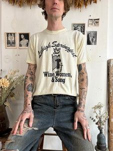 1985 Wine, Women, and Song T-Shirt (M/L)