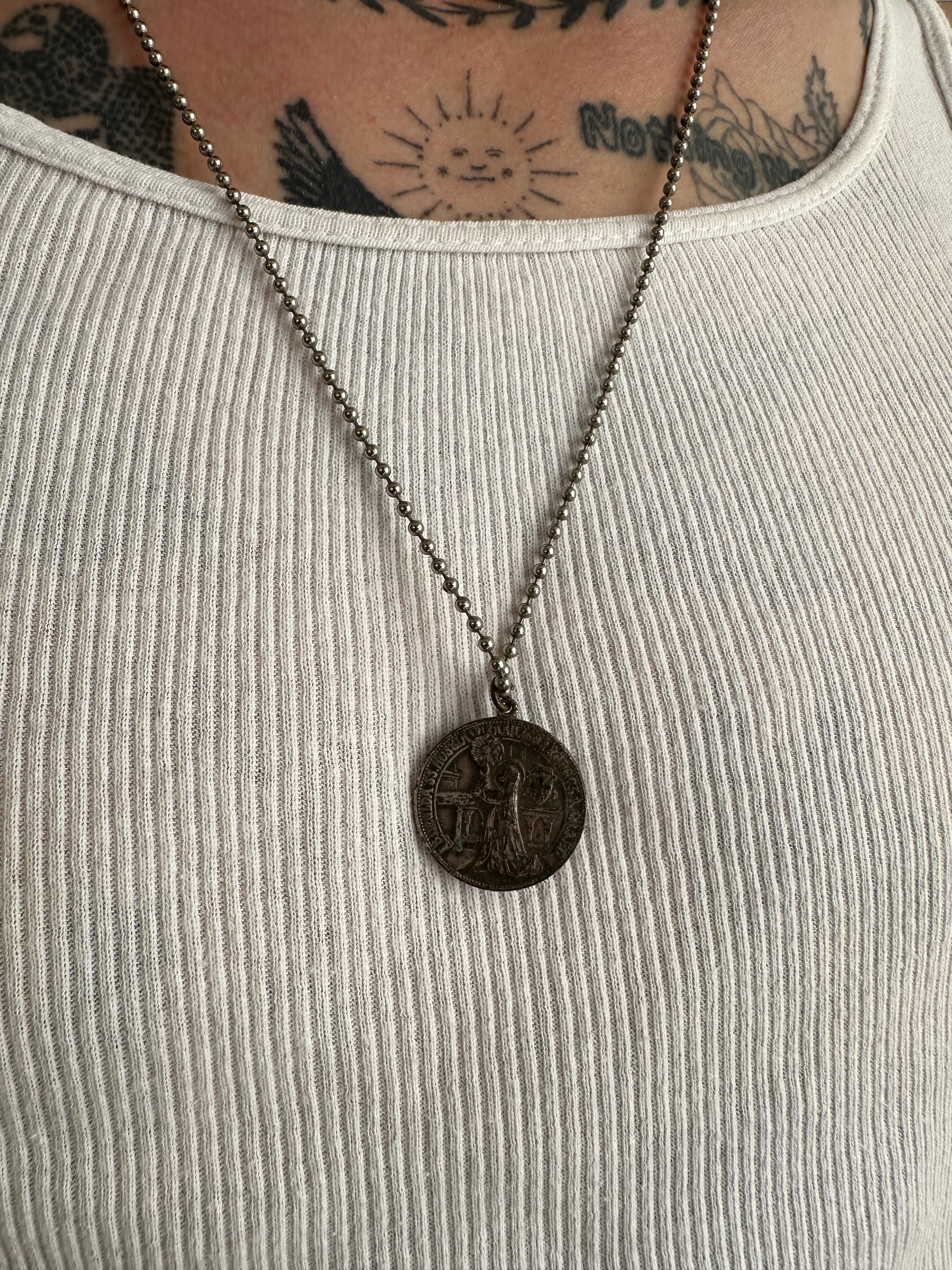 Religious Pendant Necklace