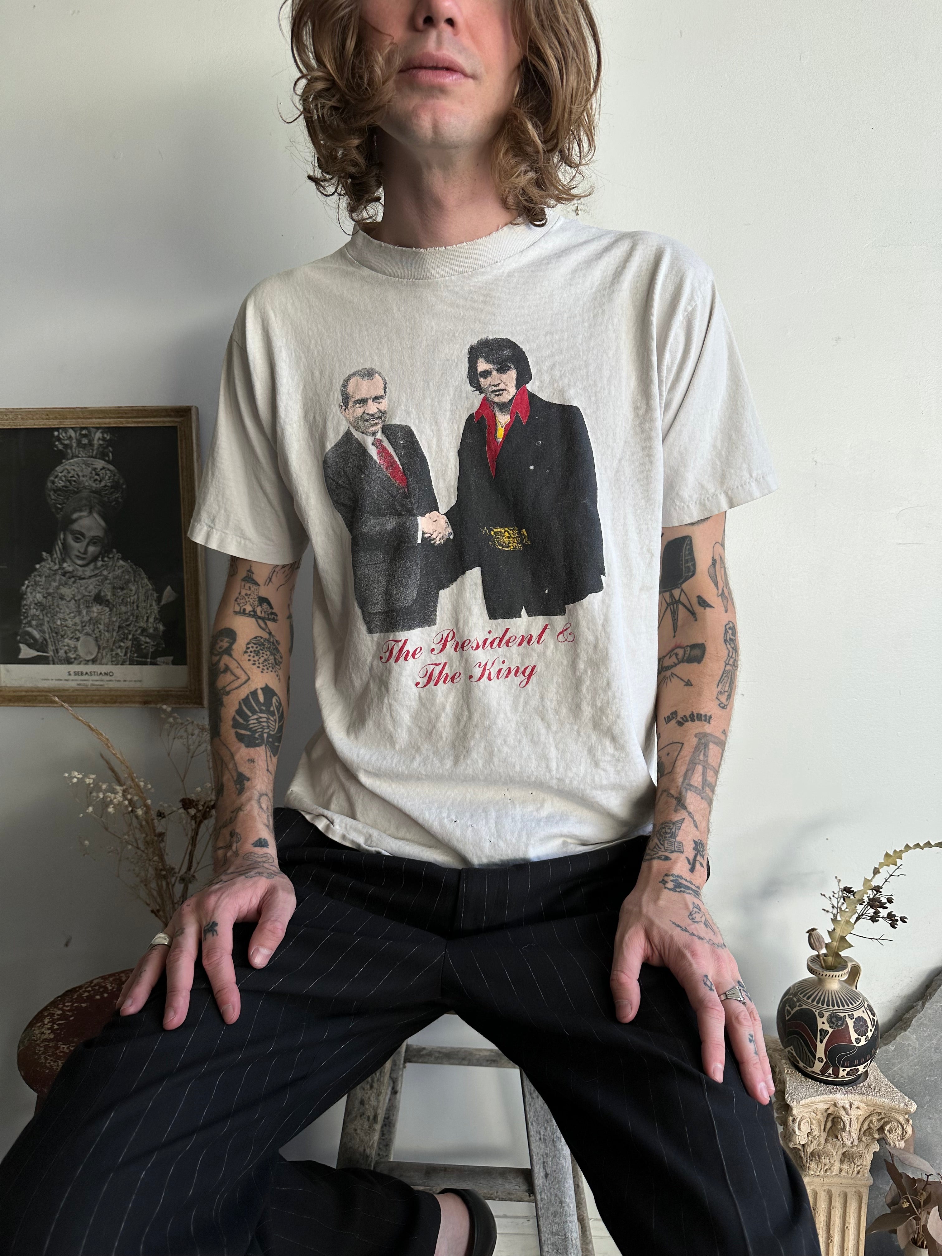 1990s The President and The King Tee (L)