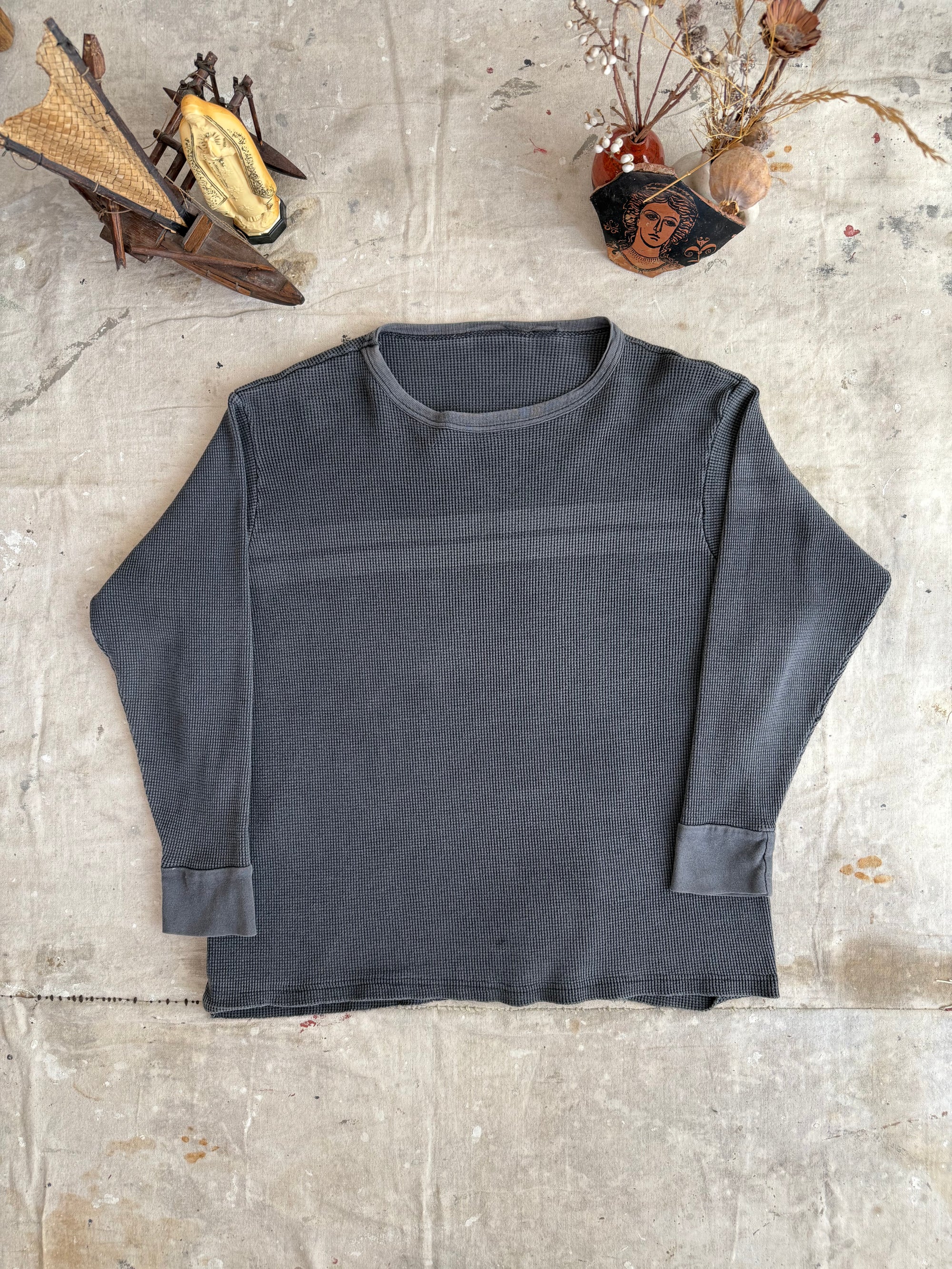 1990s Faded Ghost Stripe Black Thermal
