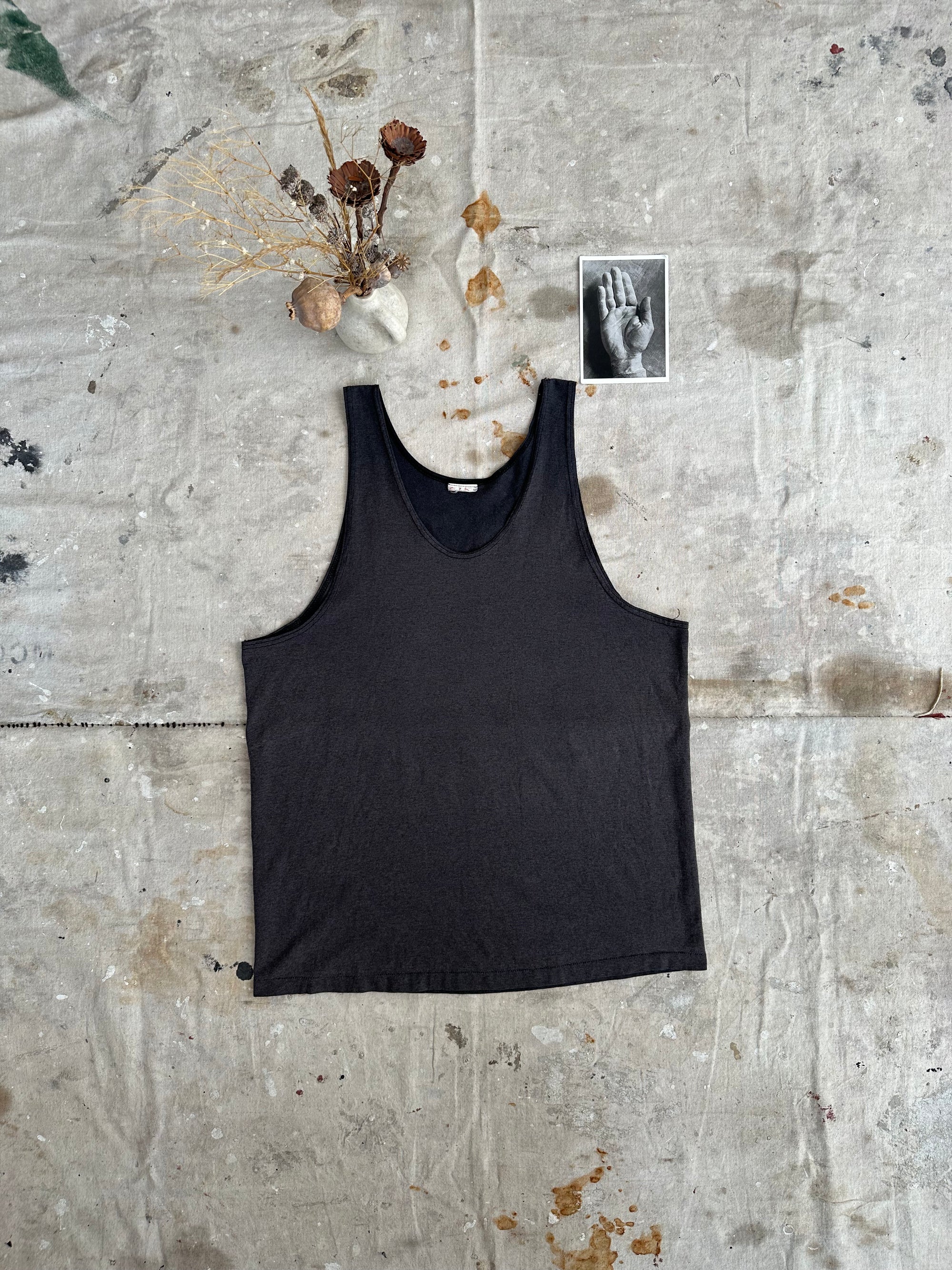 Perfectly Worn 1990s Black Tank