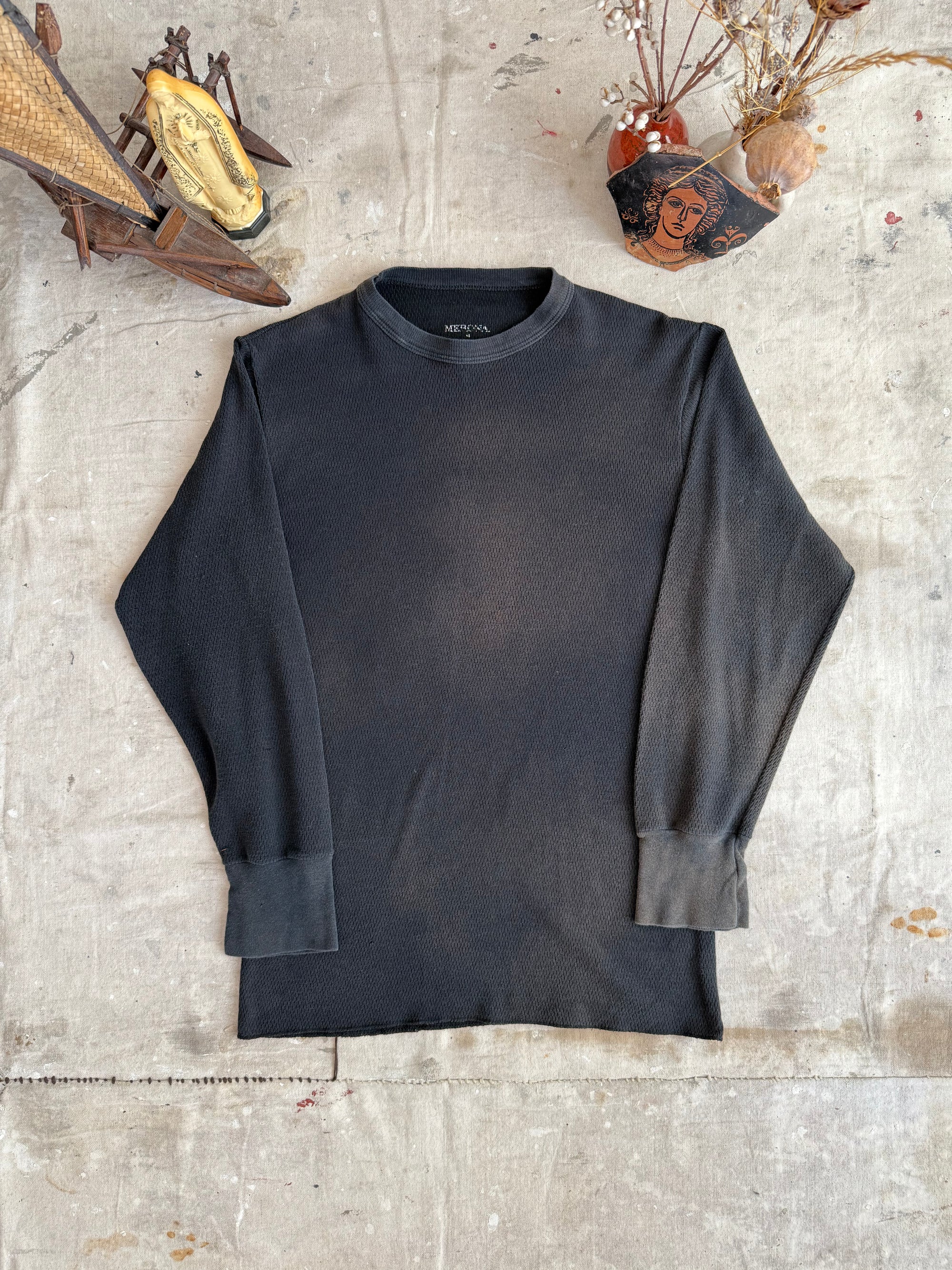 2000s Merona Faded Black Thermal