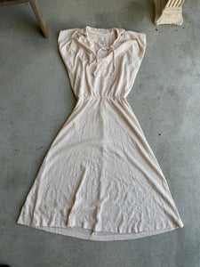 1960s Union-Made Collared Dress (S)