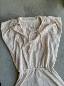 1960s Union-Made Collared Dress (S)