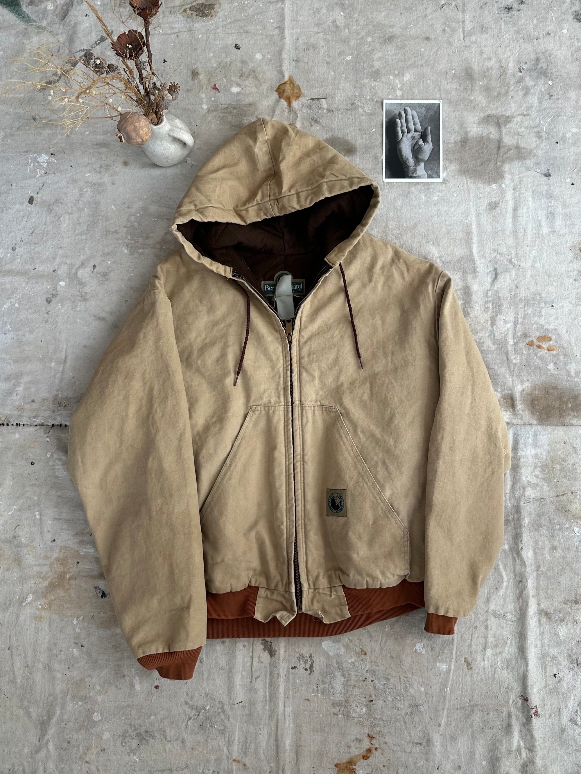 1990s Thick Work Zip-Up Hoodie