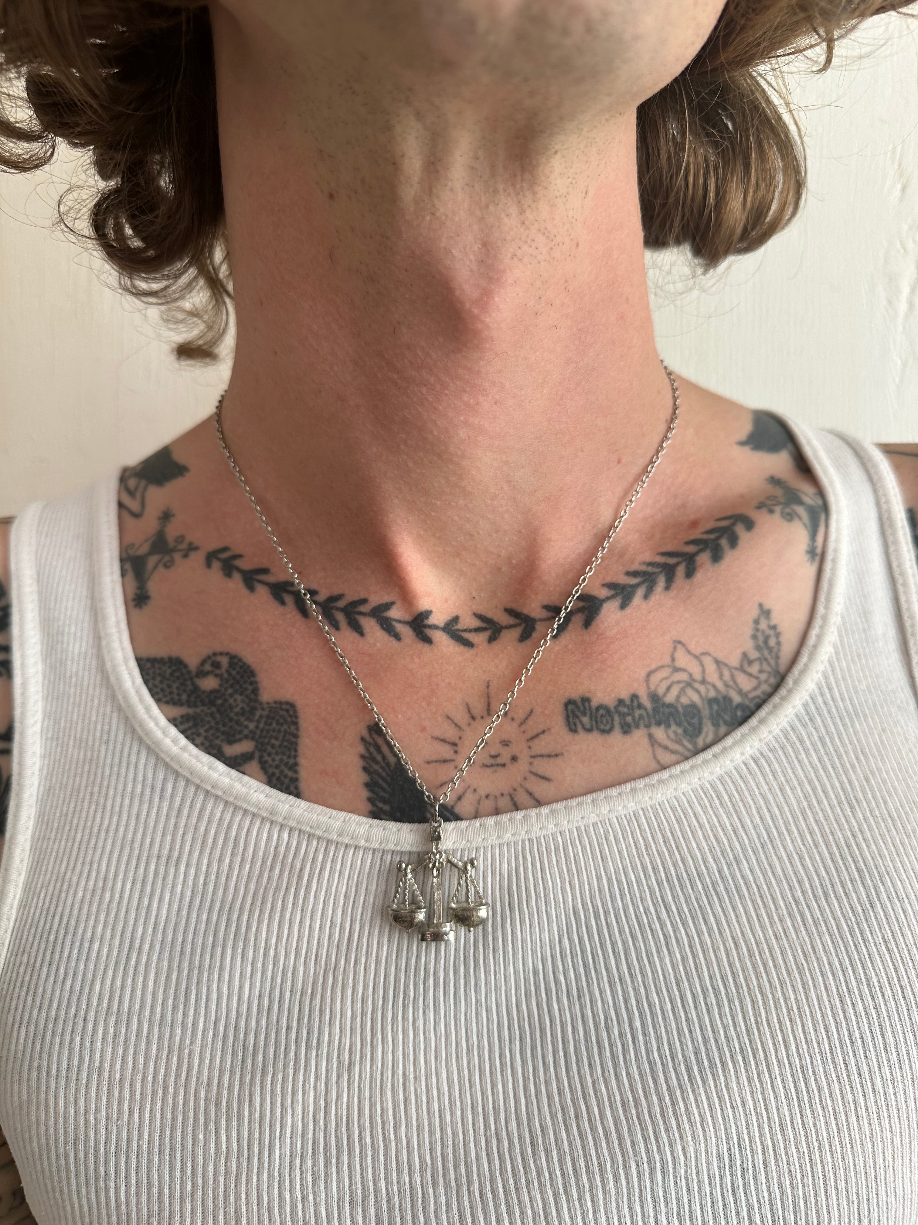 Scales of Justice Necklace