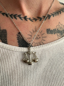 Scales of Justice Necklace