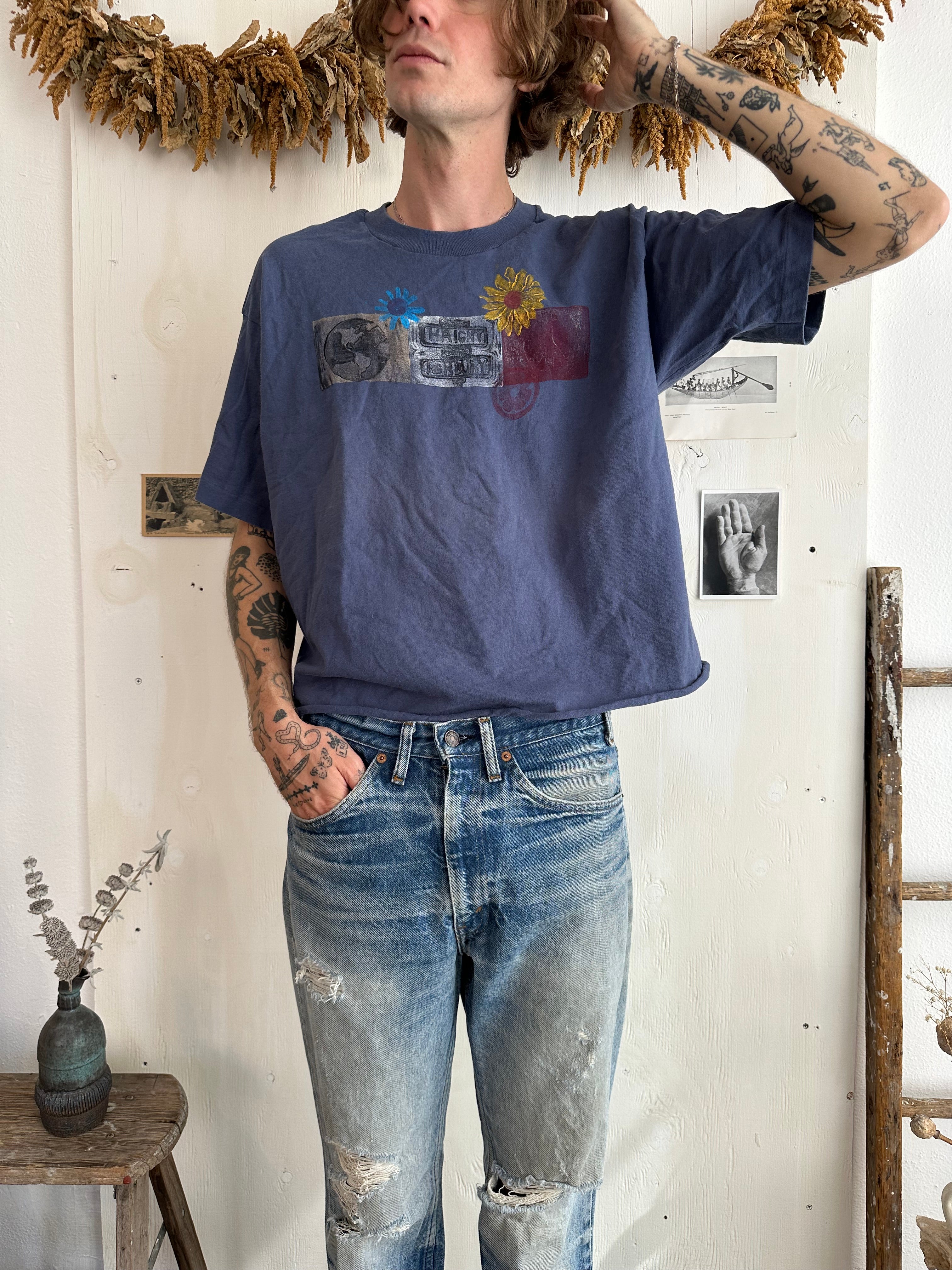 1990s Faded Haight & Ashbury Tee (Boxy S/M)