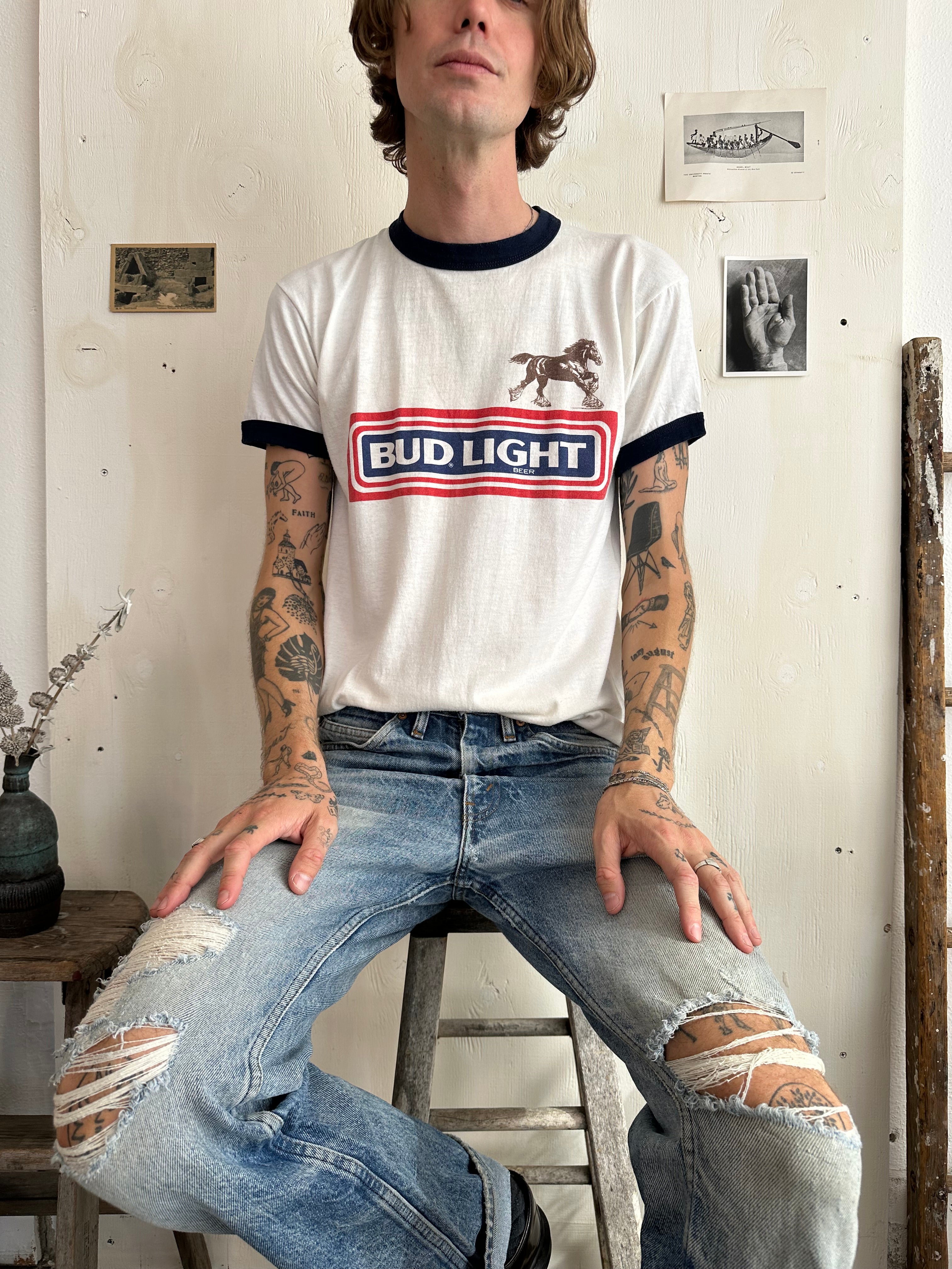 1980s Bud Light Ringer (M/L)