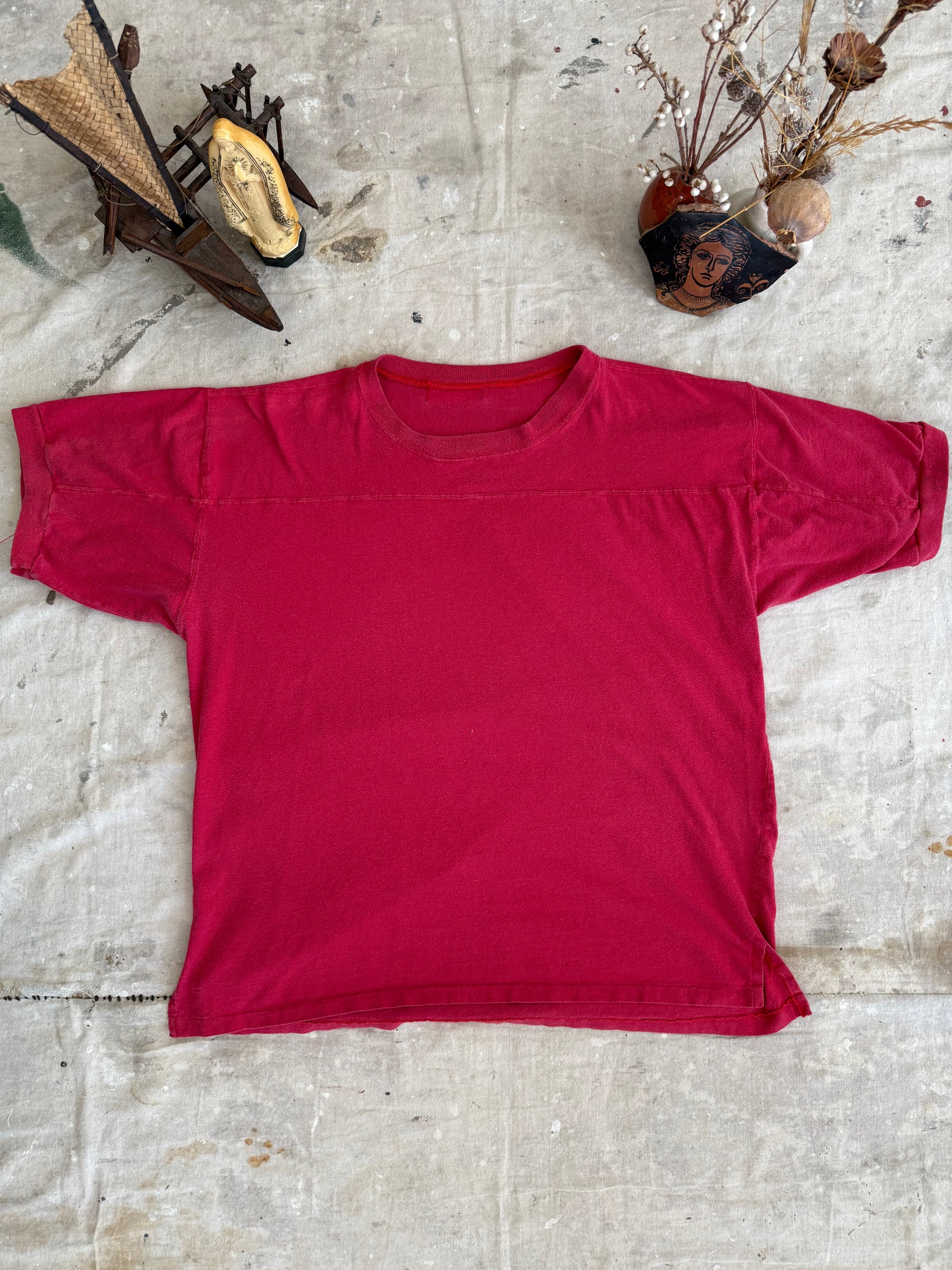 1980s Faded Red Athletic Tee