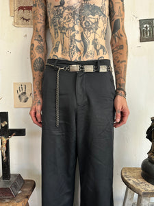 Vintage Metal Plate Belt (O.S.)