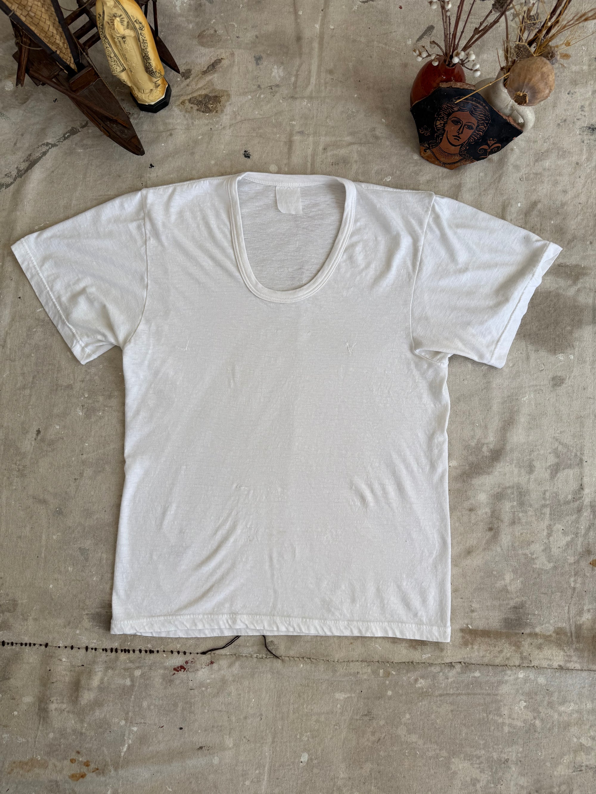 1970s White T-Shirt