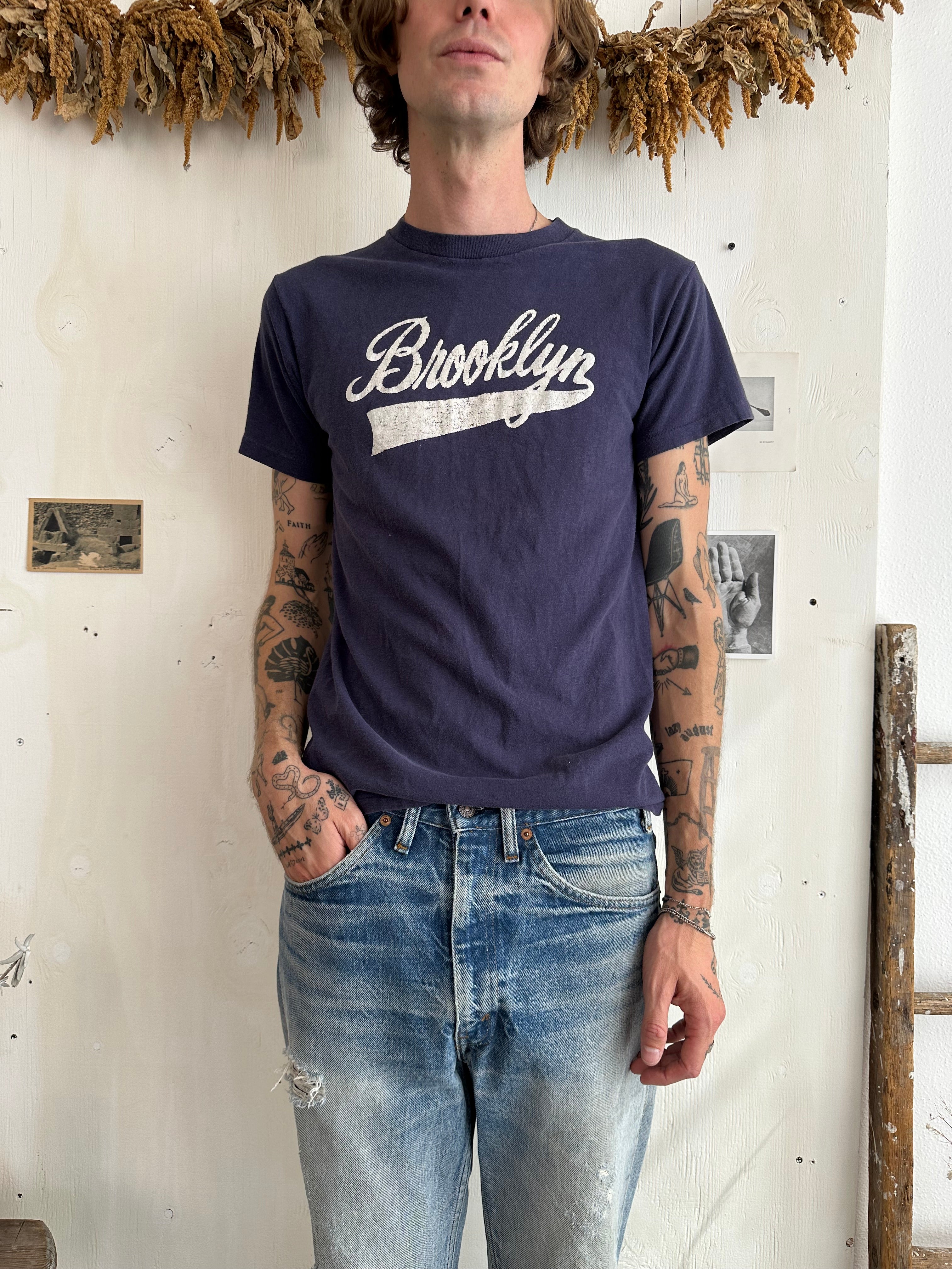 1970s Faded Brooklyn Tee (S/M)