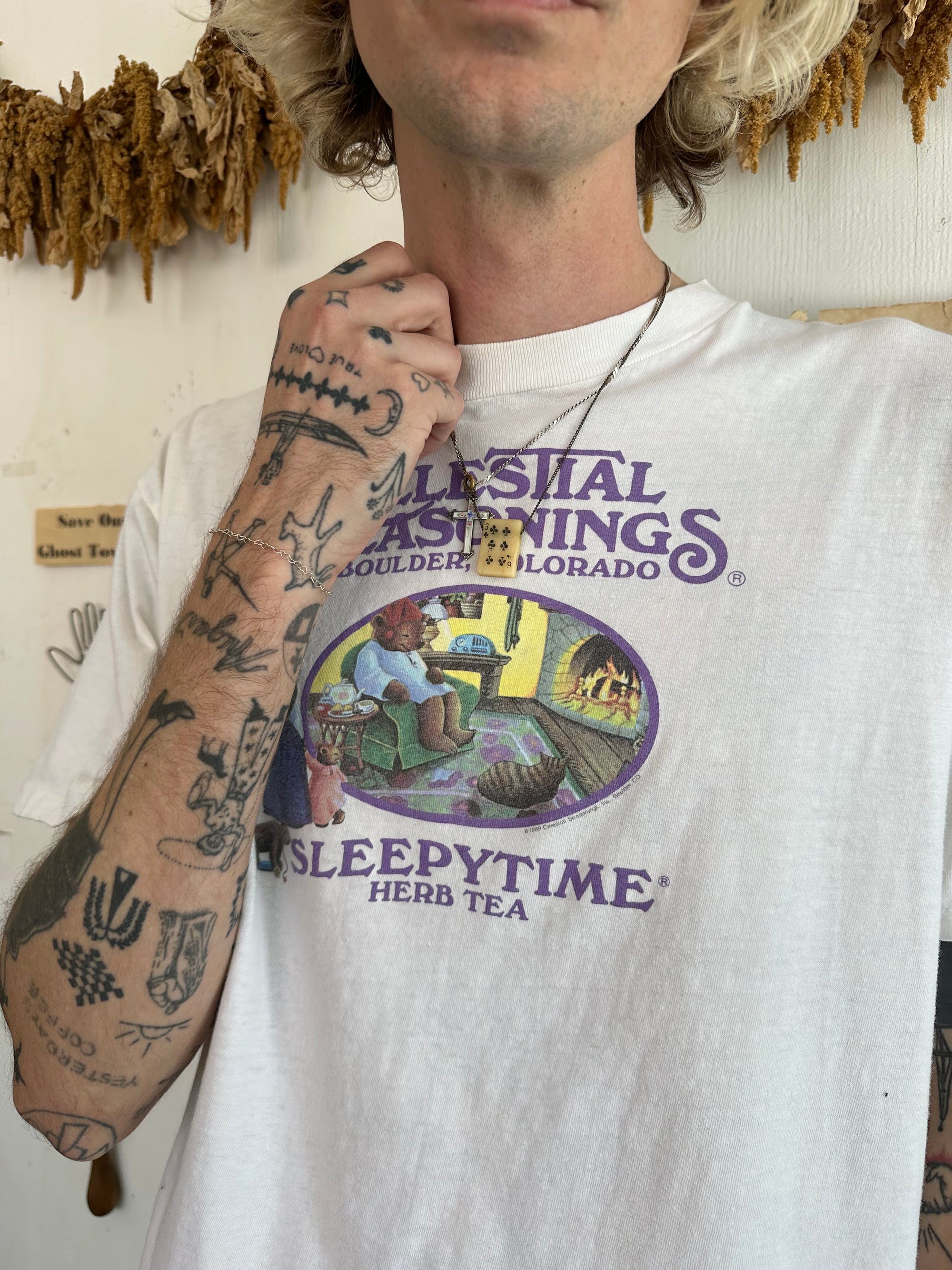 1990s Celestial Seasoning Tee