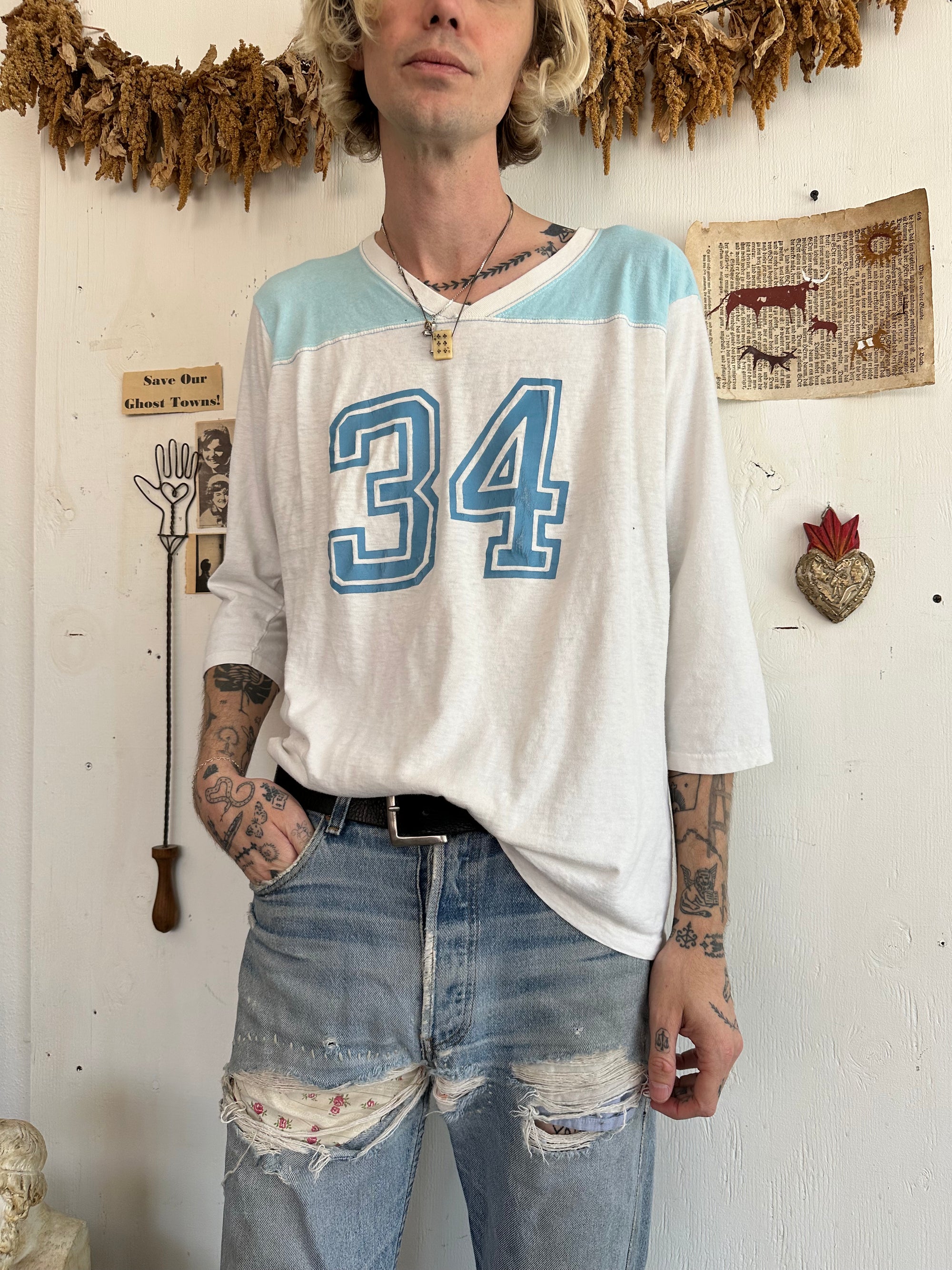 1970s Number 34 Jersey Tee
