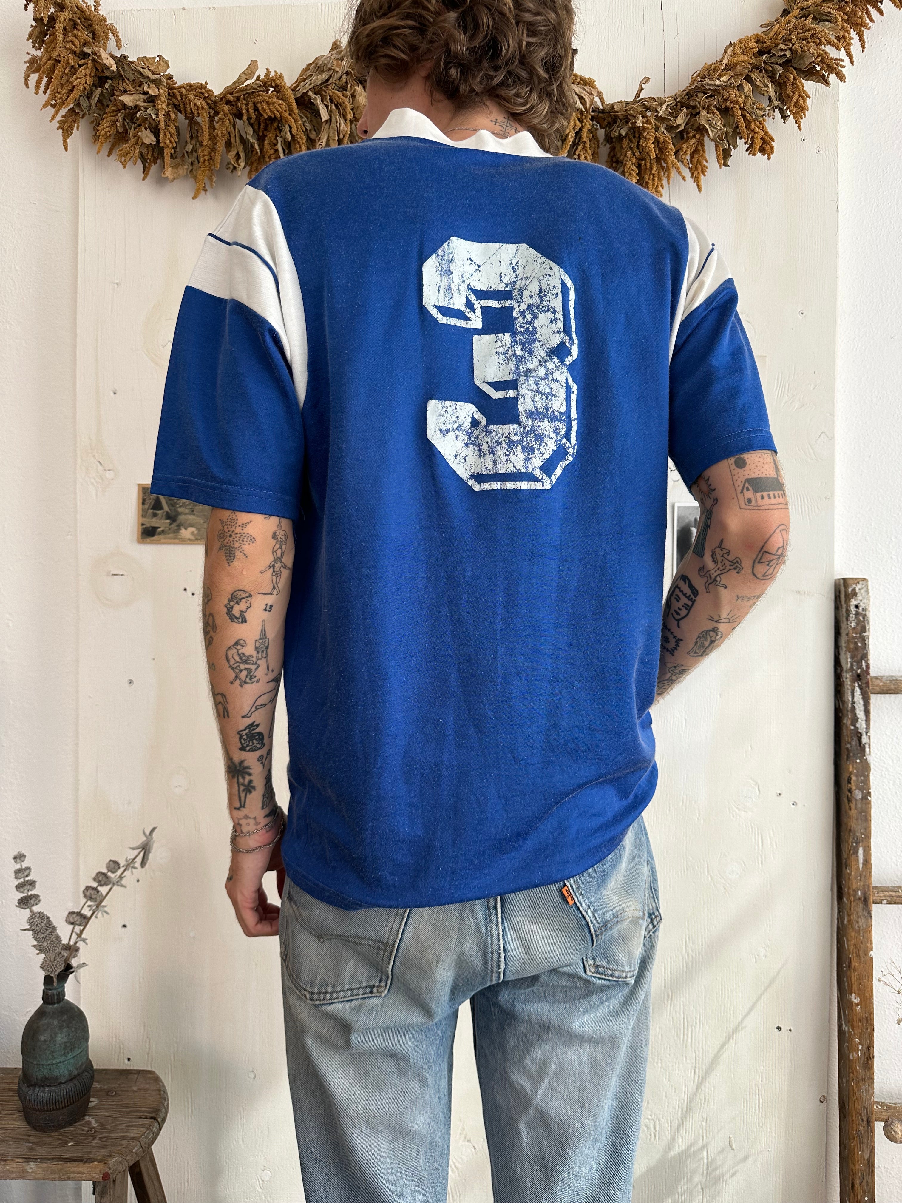 1990s Athletic V-Neck (L)