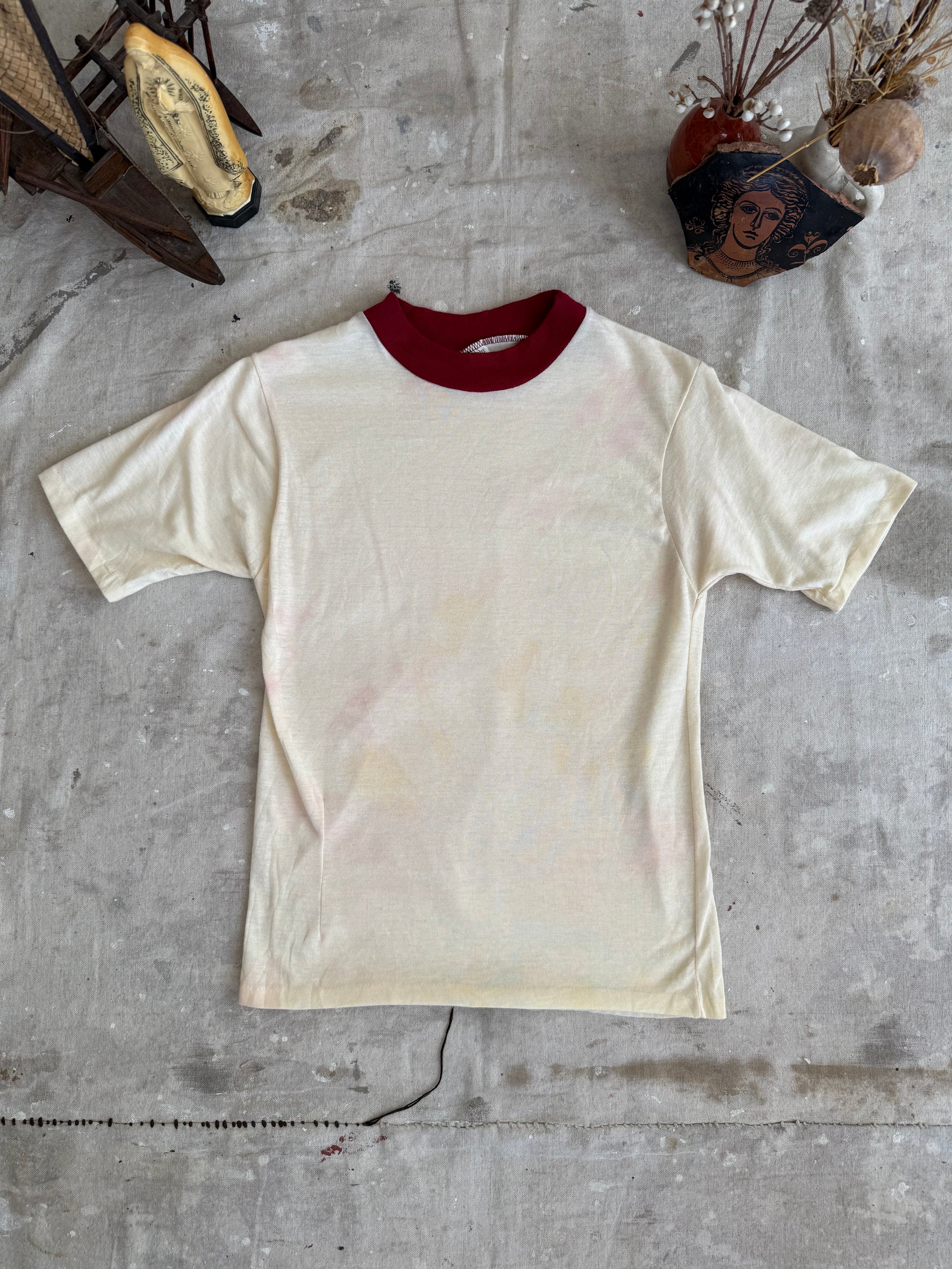 1960s Discolored White Tee