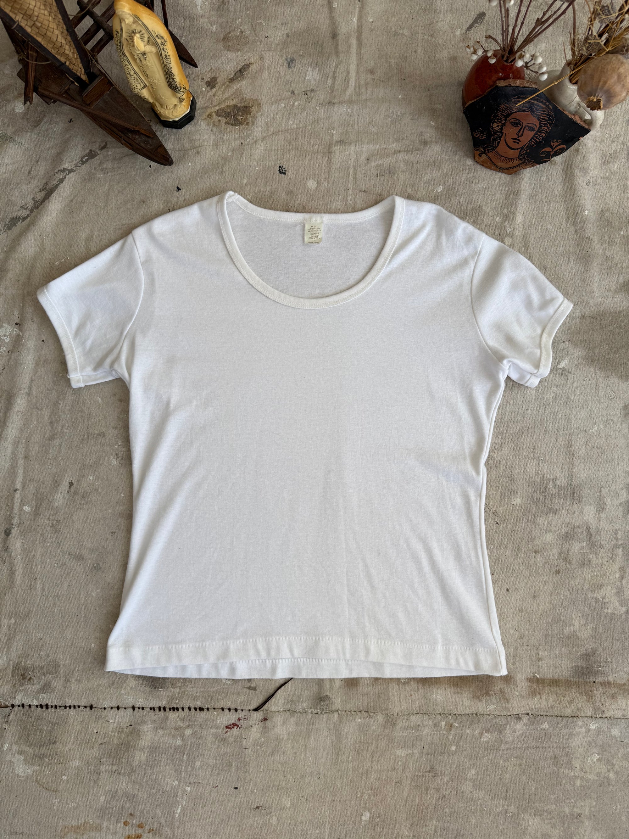 1960s White Tee