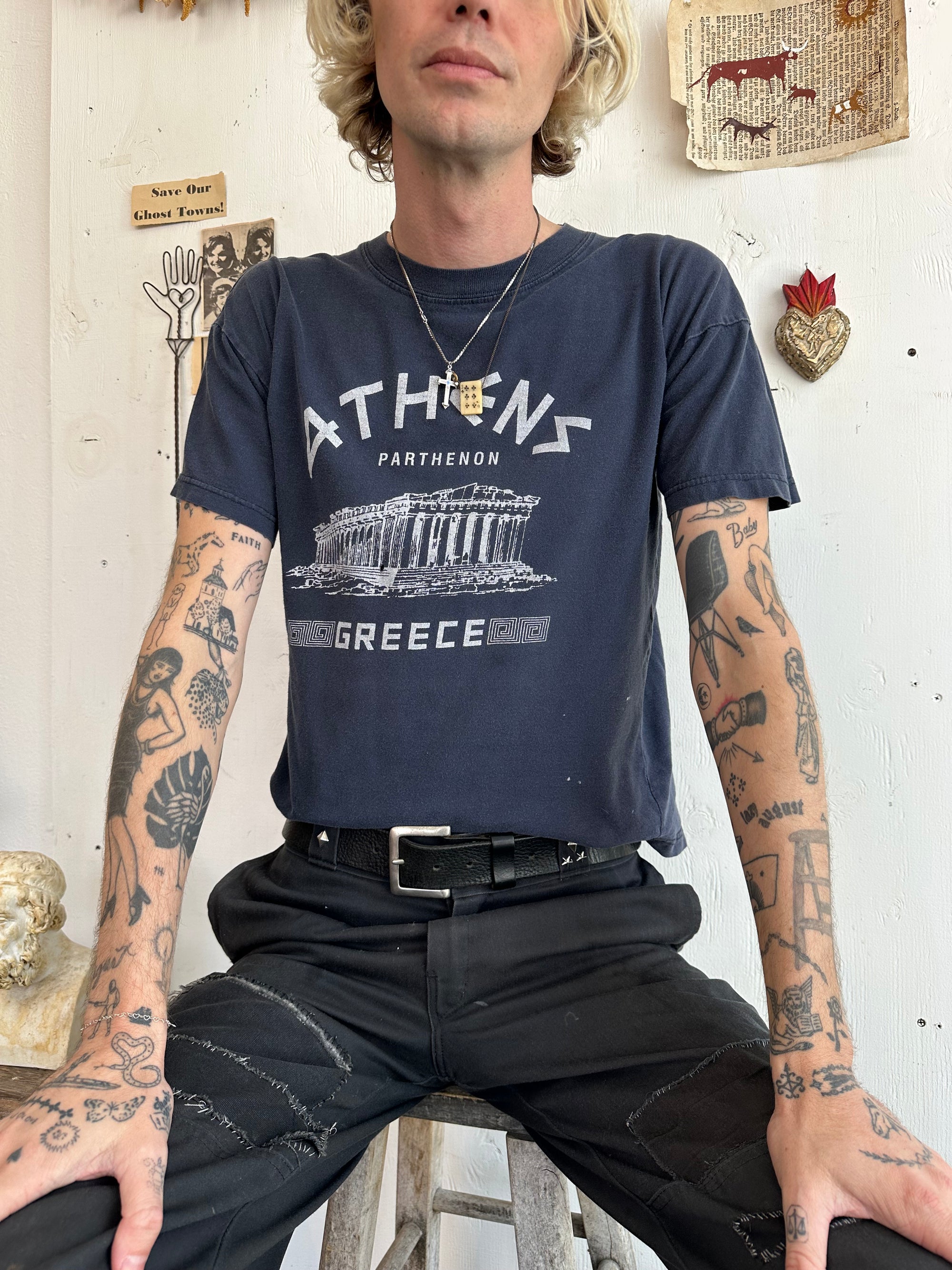 1990s Athens Greece Tee