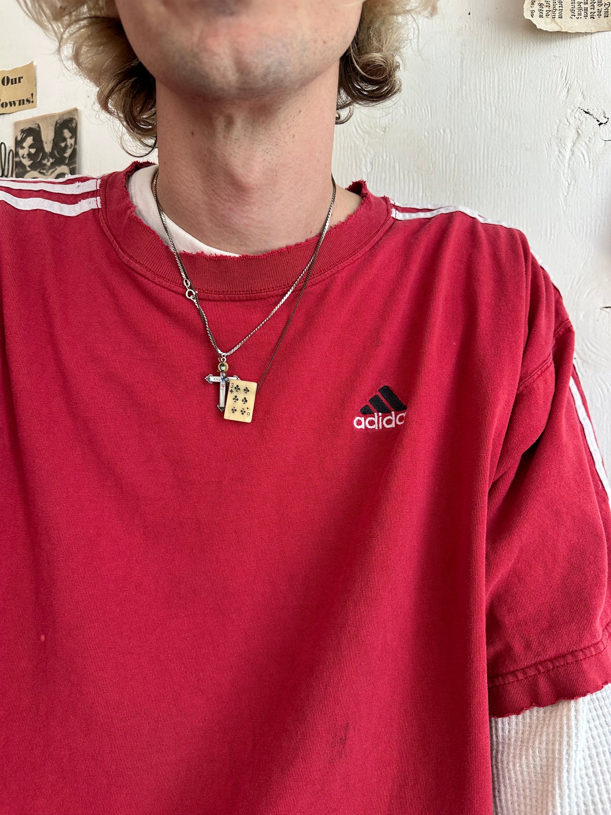 1990s Thrashed Adidas T-Shirt