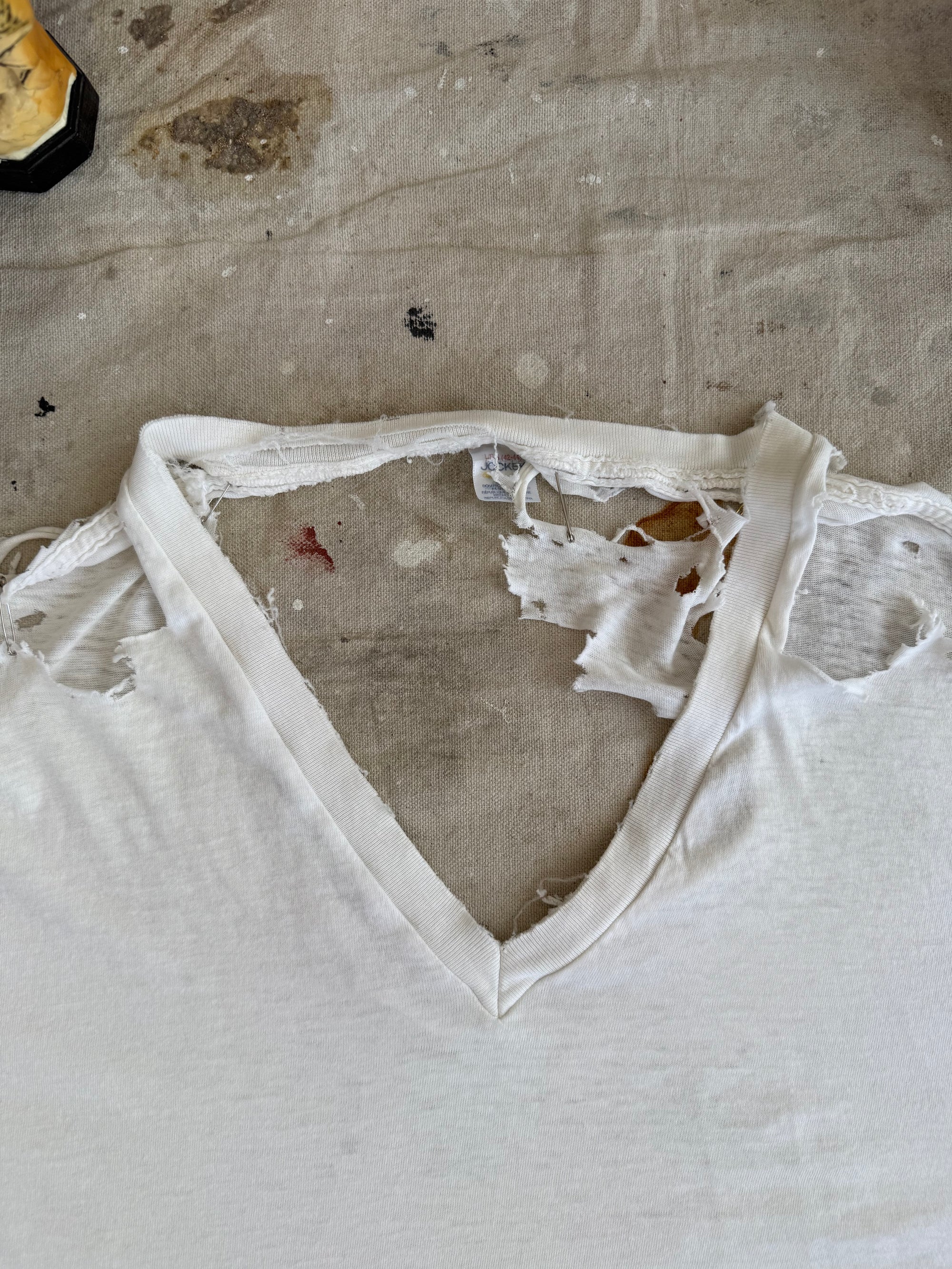 1990s Thrashed White Tee