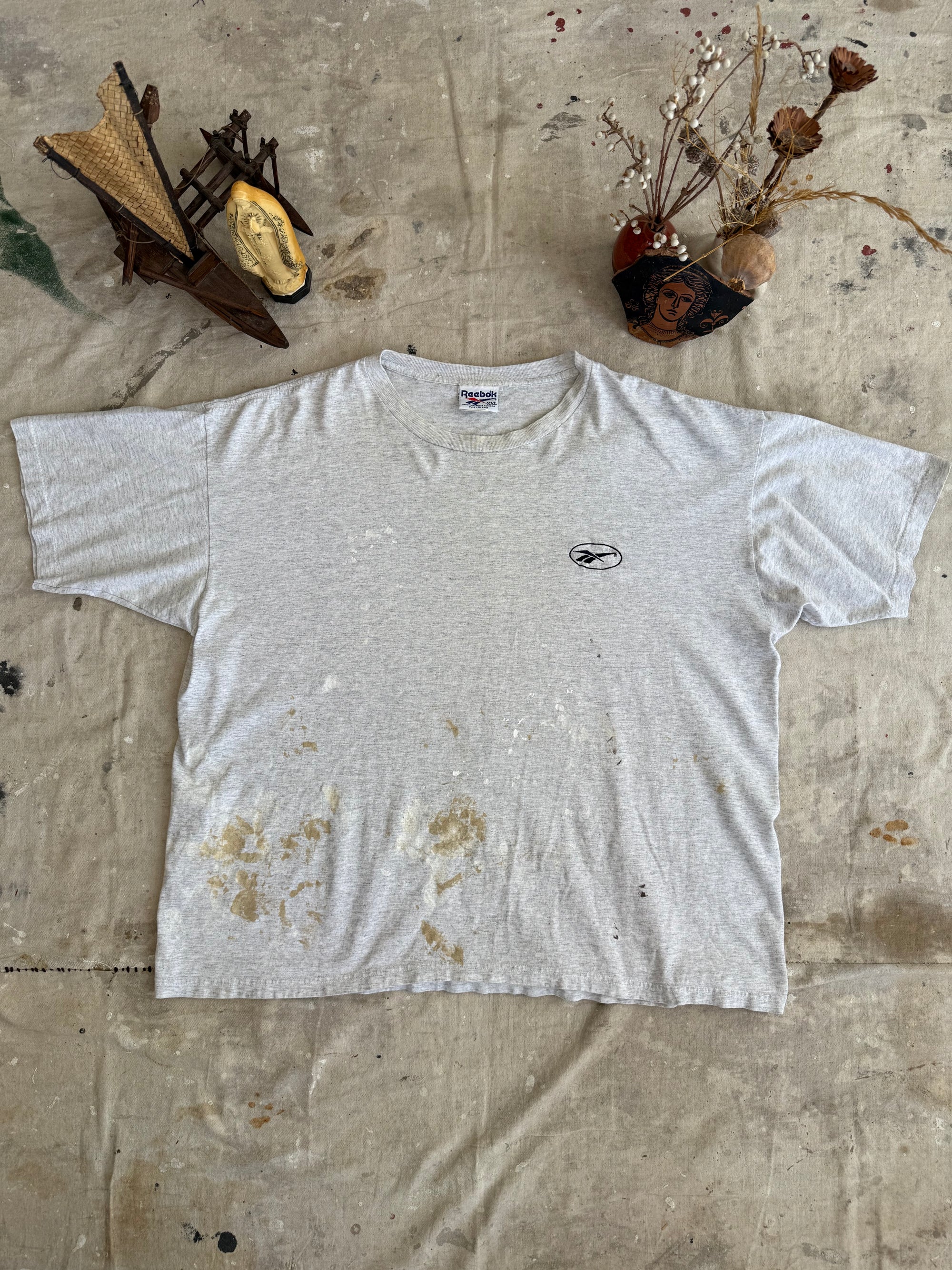 1990s Paint Splattered Reebok Tee