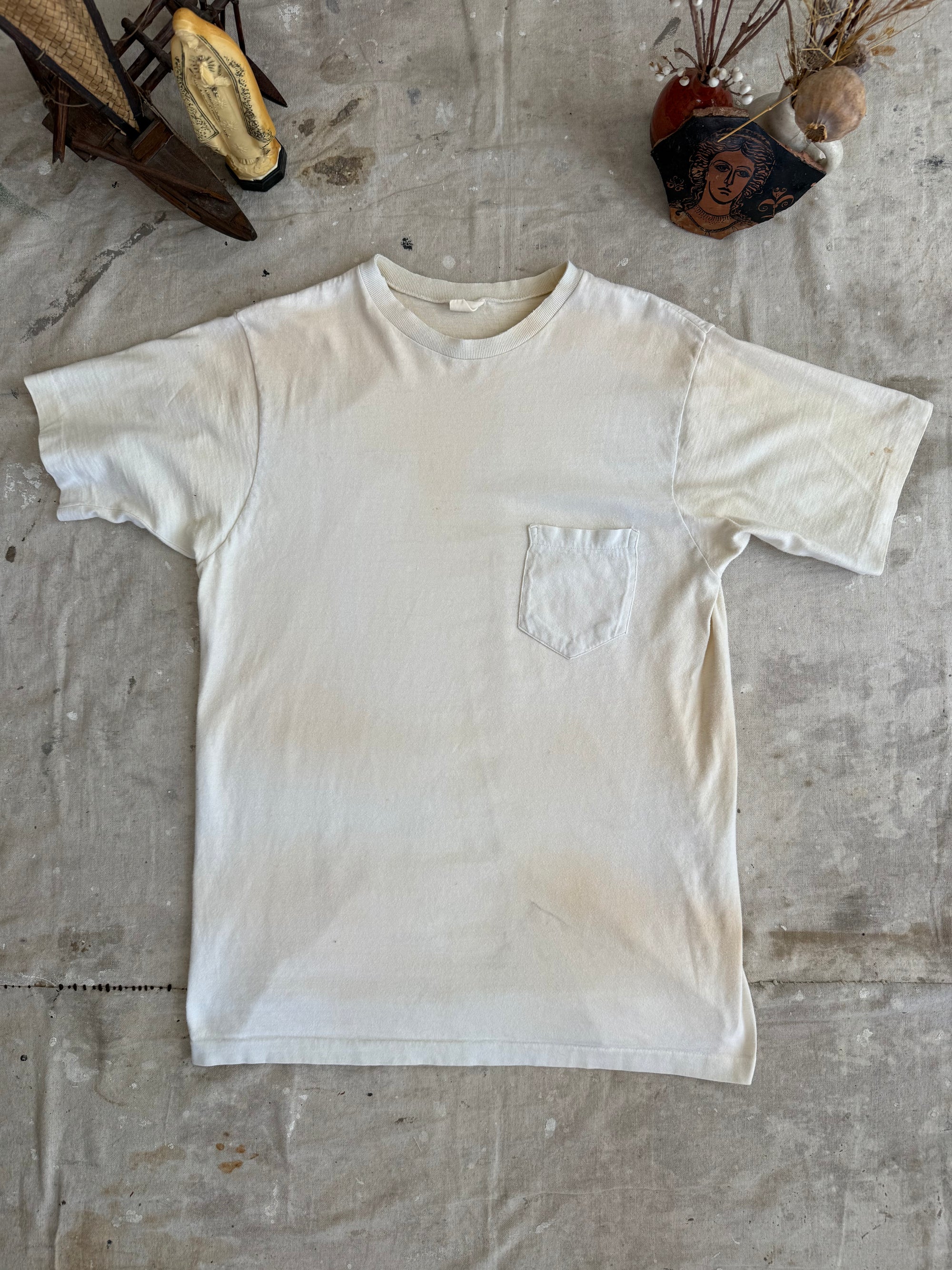 1990s Discolored Pocket Tee