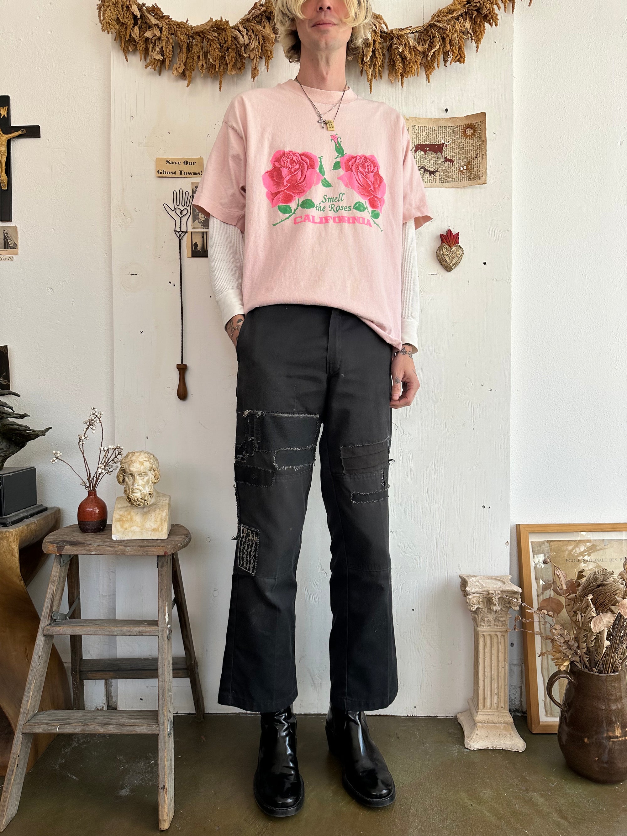 1990s Smell the Roses California T-Shirt