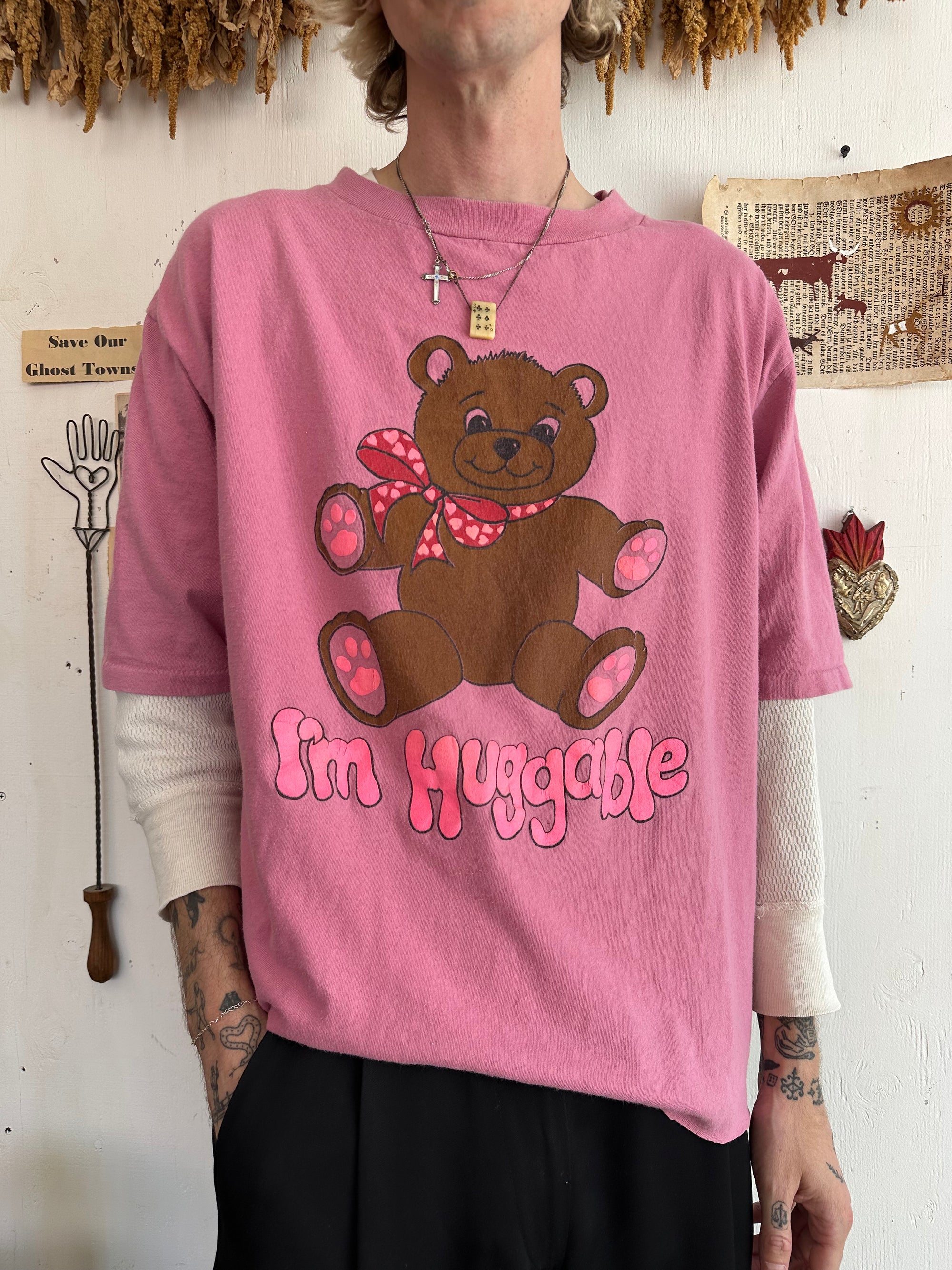 1990s Oversized I’m Huggable T-Shirt