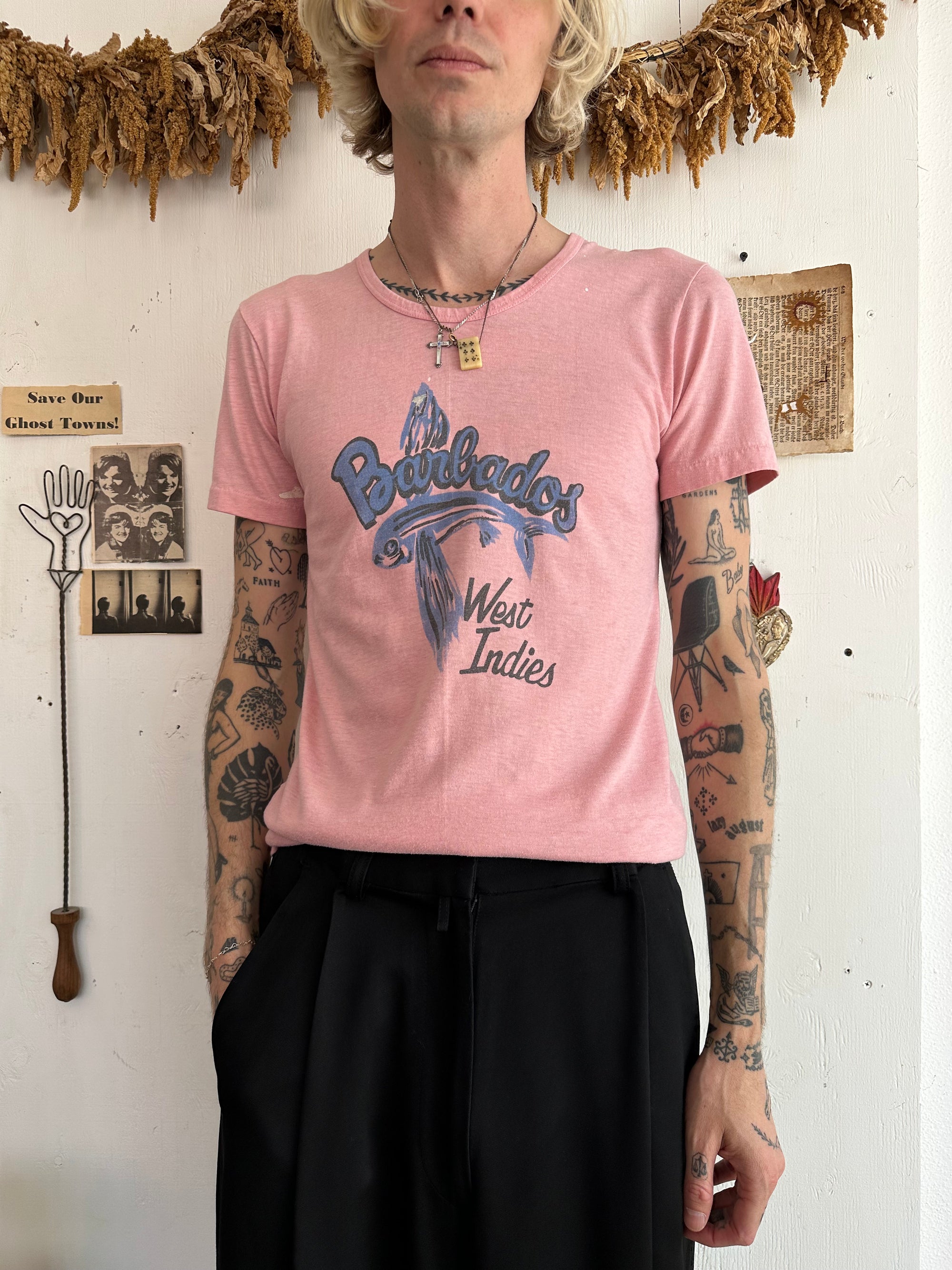 1980s Sunfaded Barbados T-Shirt